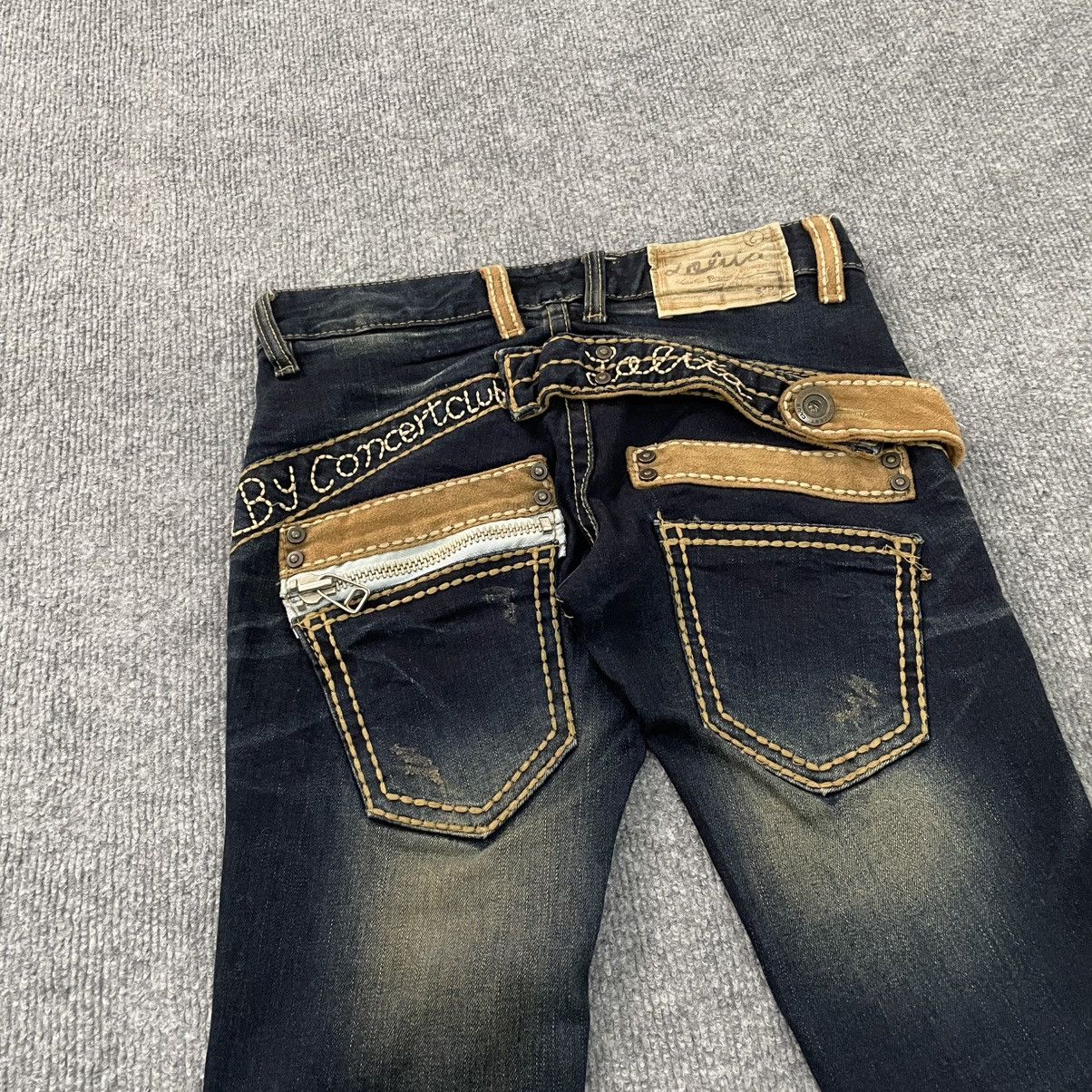 Japanese Brand Lolita Jeans Skinny Fit Vkei Punk Style Size 24" / US 00 / IT 34 - 11 Thumbnail