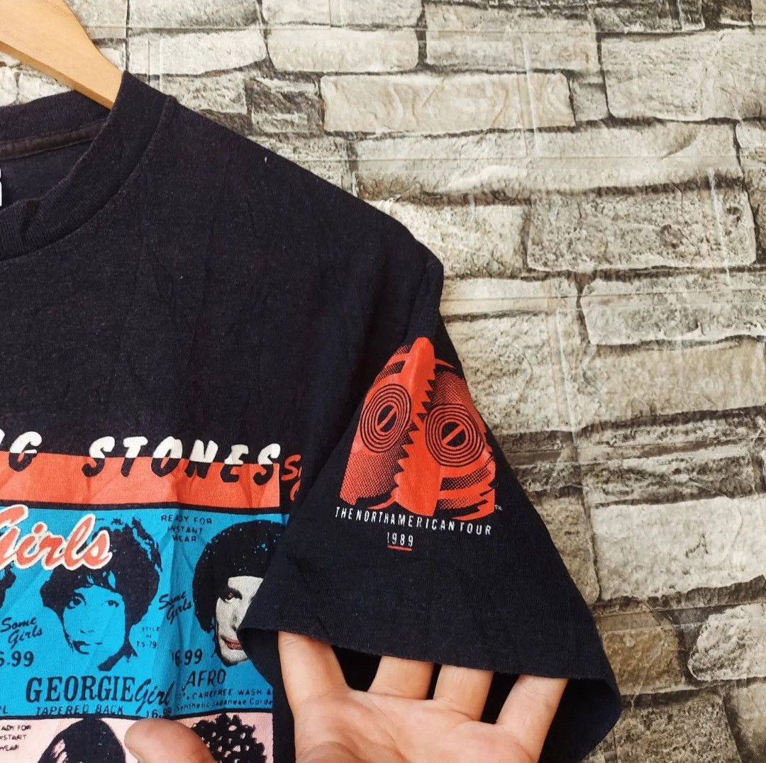 Band Tees Rare Find🔥 Vtg 80s The Rolling Stones Some Girls Tshirt Size US L / EU 52-54 / 3 - 4 Thumbnail