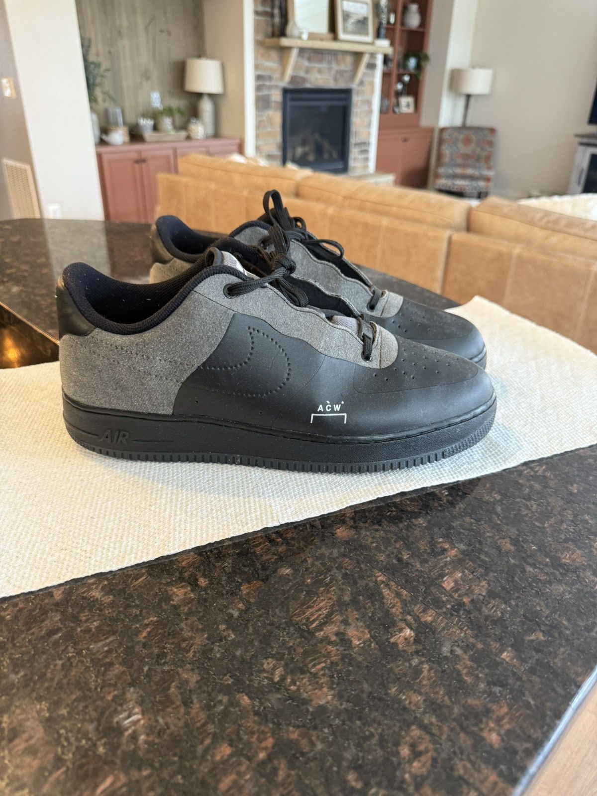A-COLD-WALL* × Nike Nike air force 1 ACW Size US 11.5 / EU 44-45 - 3 Thumbnail
