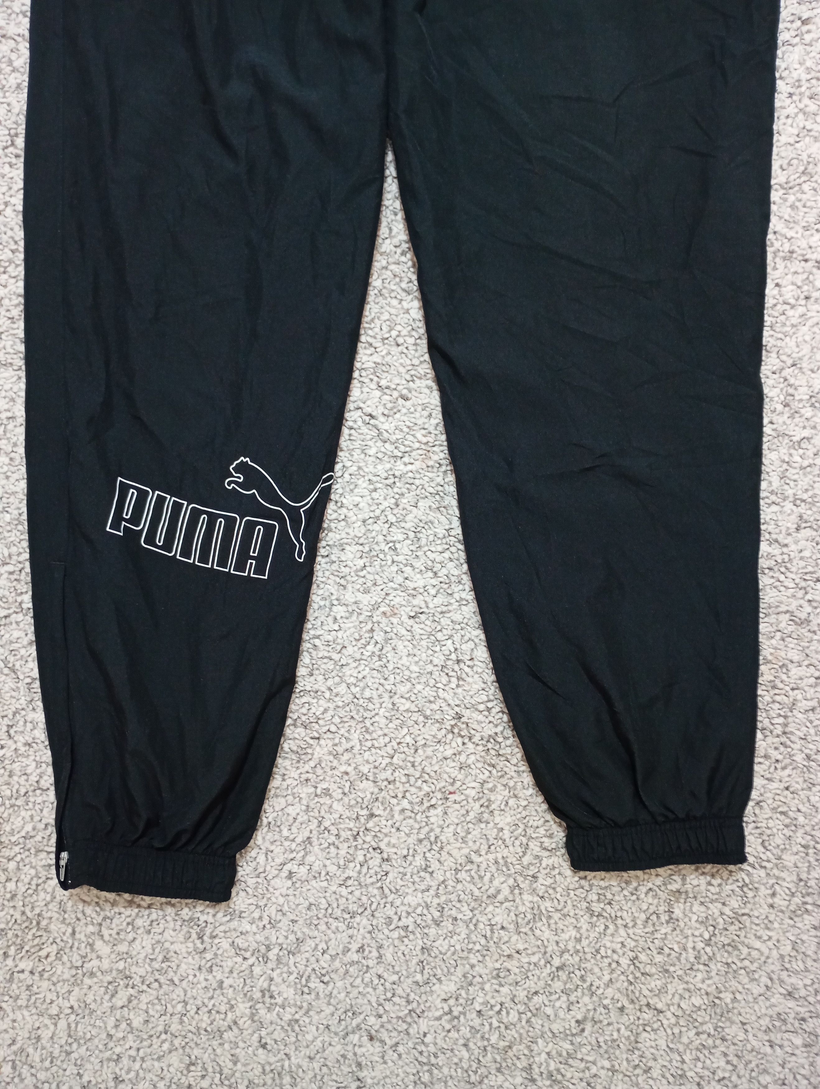 Puma × Vintage Puma Sweatpants Double Logo Vintage Y2K Nylon Drill Size US 35 - 9 Thumbnail