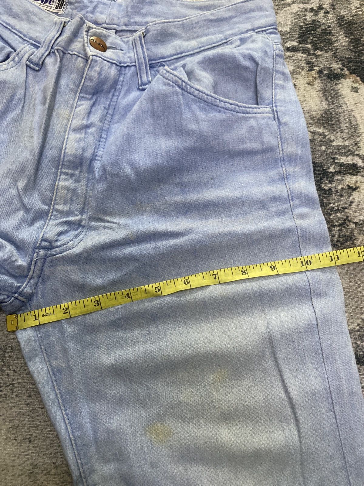 Edwin × If Six Was Nine × Vintage Vintage 70s Mr.50c by Edwin Flared Denim Bootcut Jeans Size US 29 - 15 Thumbnail