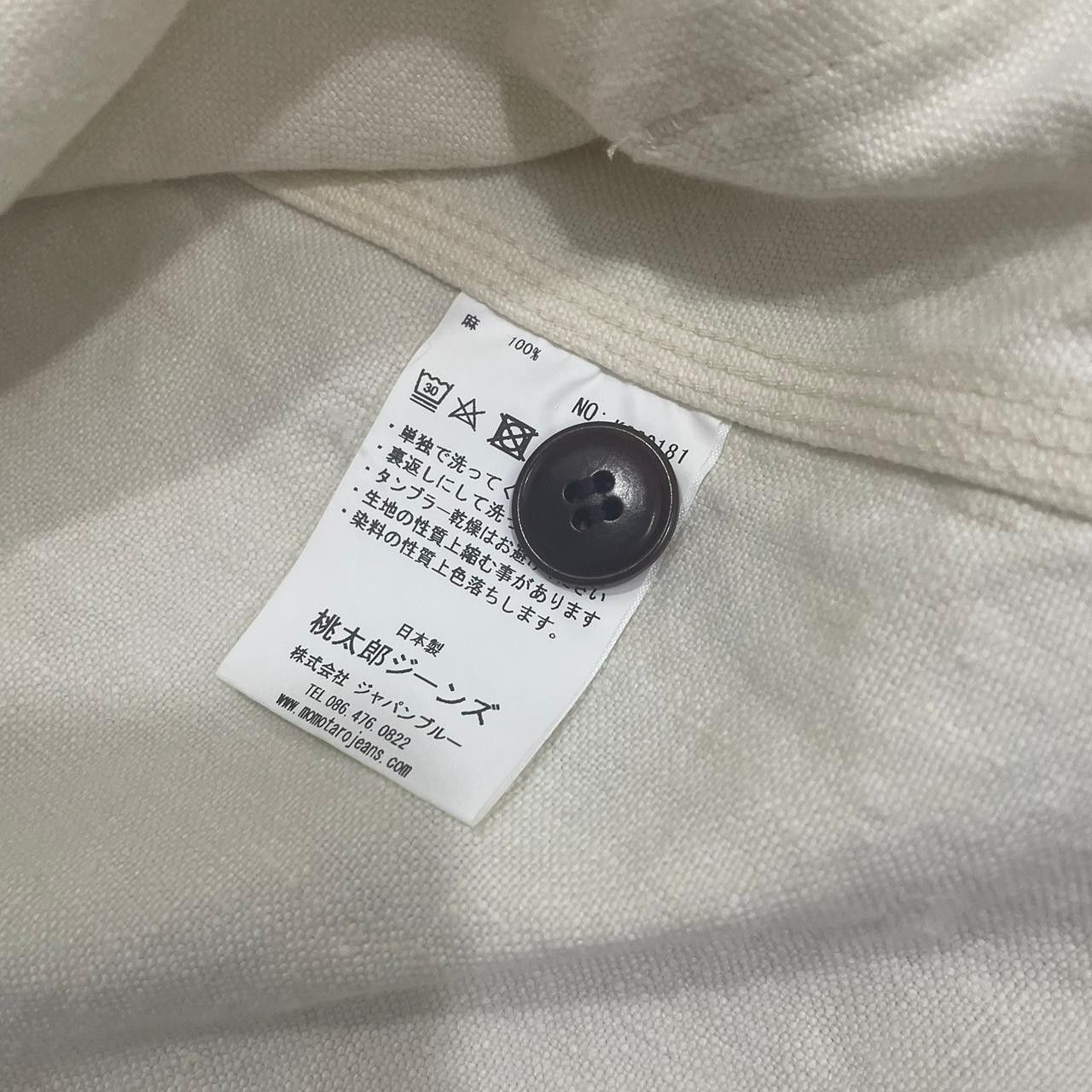 Momotaro Jeans Momotaro Linen Spring Coat Size US L / EU 52-54 / 3 - 3 Thumbnail