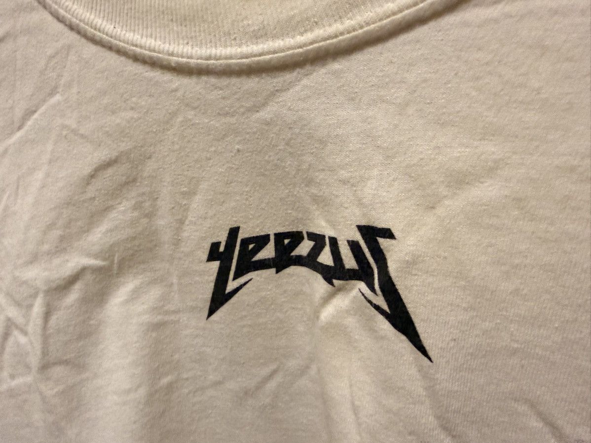 Kanye West Yeezus logo white long sleeve shirt las Vegas kanye west Size US L / EU 52-54 / 3 - 3 Thumbnail