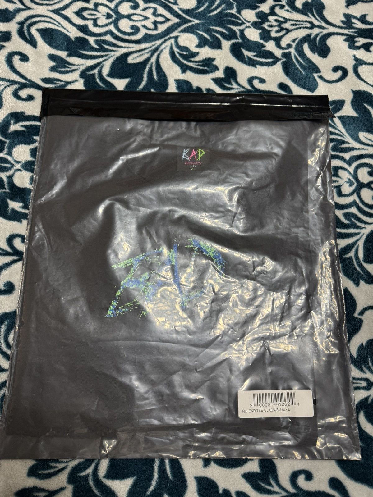 Revenge BAD NO END TEE BLACK/BLUE xxxtentacion Size US L / EU 52-54 / 3 - 5 Thumbnail