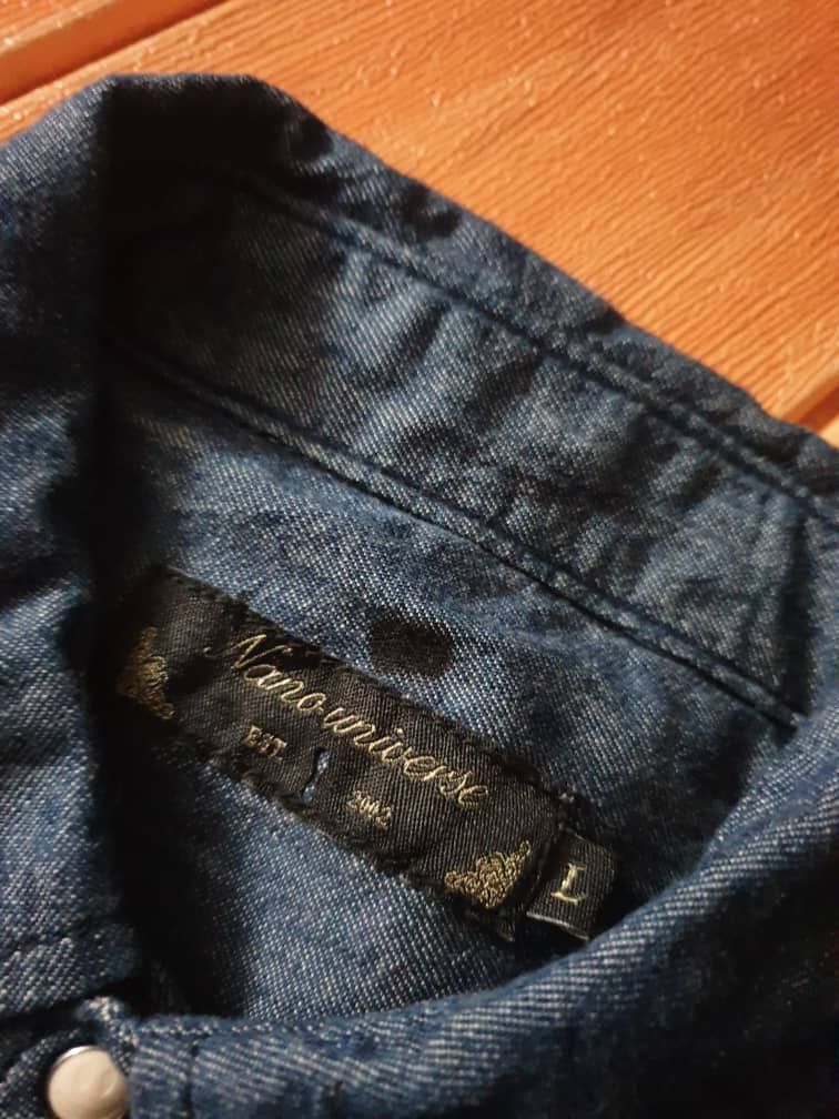 Japanese Brand Nano Universe L Japanese brand 3 quater western Shirt Size US M / EU 48-50 / 2 - 2 Thumbnail