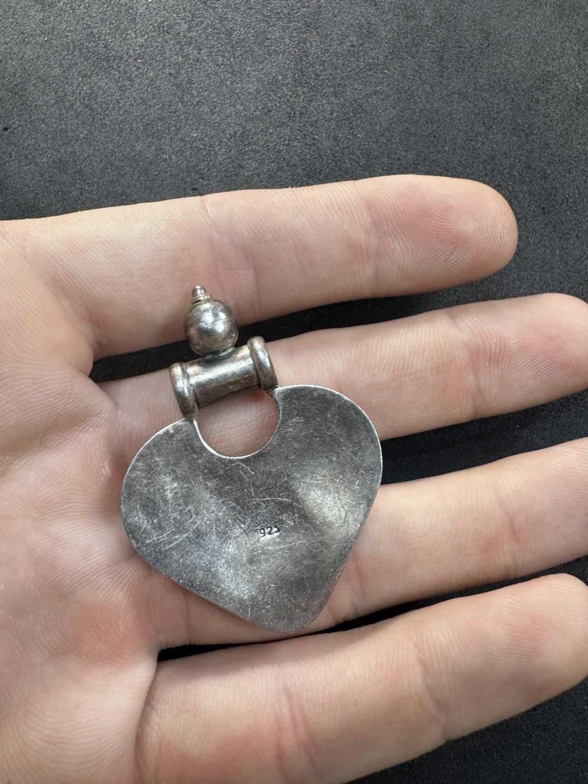 The Unbranded Brand 9.8g VTG Sterling Silver 925 Bali Style Pendant Necklace Size ONE SIZE - 5 Thumbnail