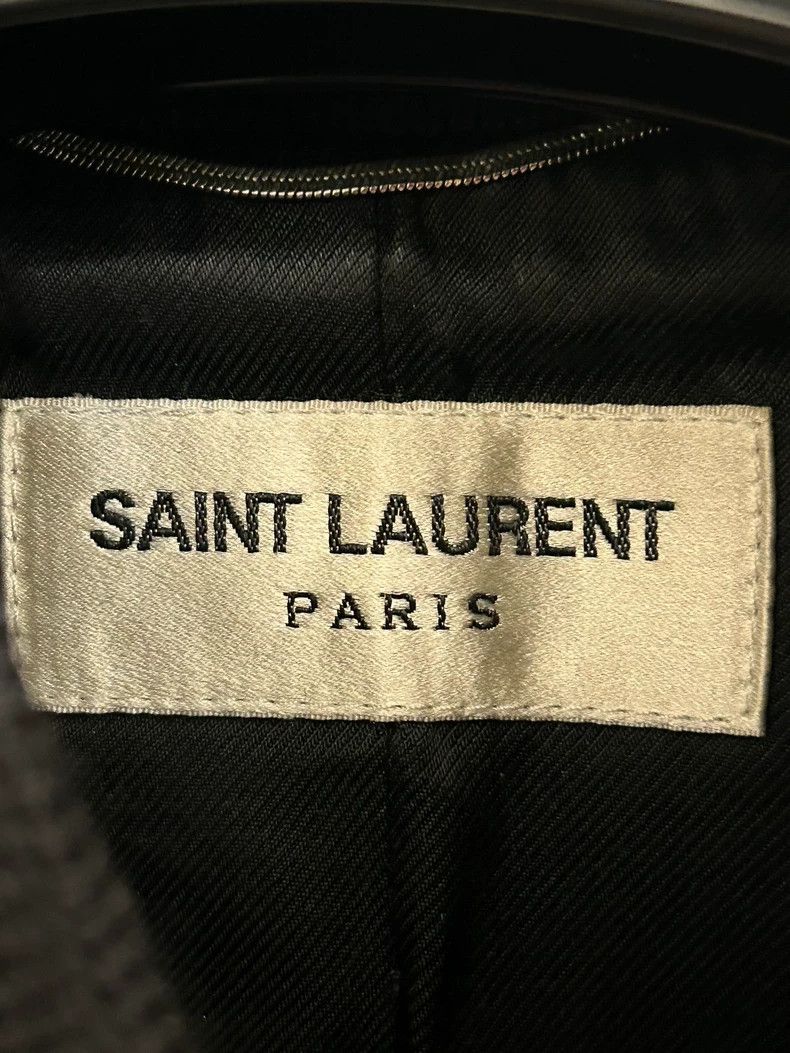 Yves Saint Laurent Saint Laruent Teddy Darth Vader Wool Pure Black Patchwork f Size US M / EU 48-50 / 2 - 2 Thumbnail