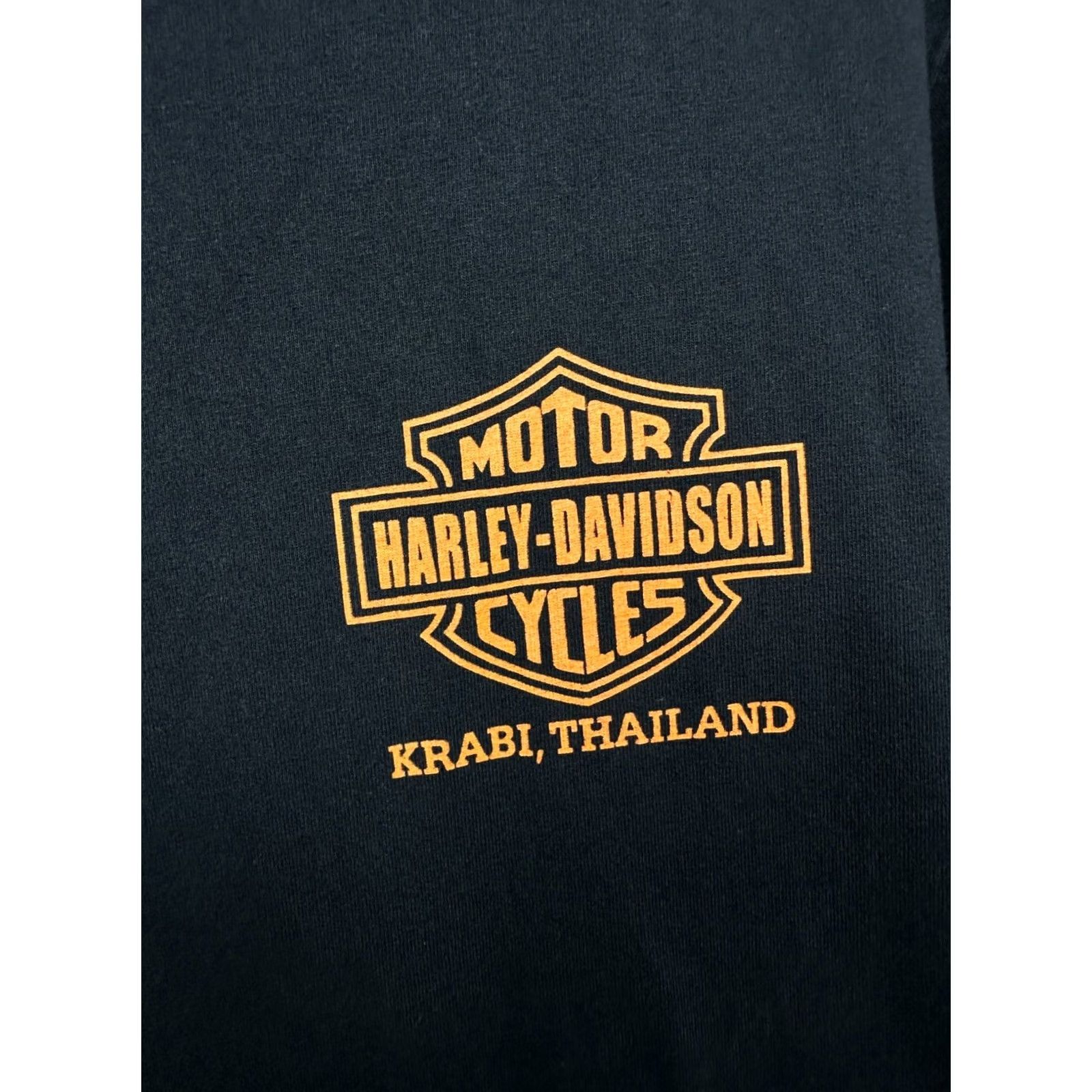 Harley Davidson Harley-Davidson Mens T-Shirt Crew Neck Short Sleeve Black Size M Shirt Men's Graphic Print 90s Motorcycle Theme Size US M / EU 48-50 / 2 - 6 Thumbnail