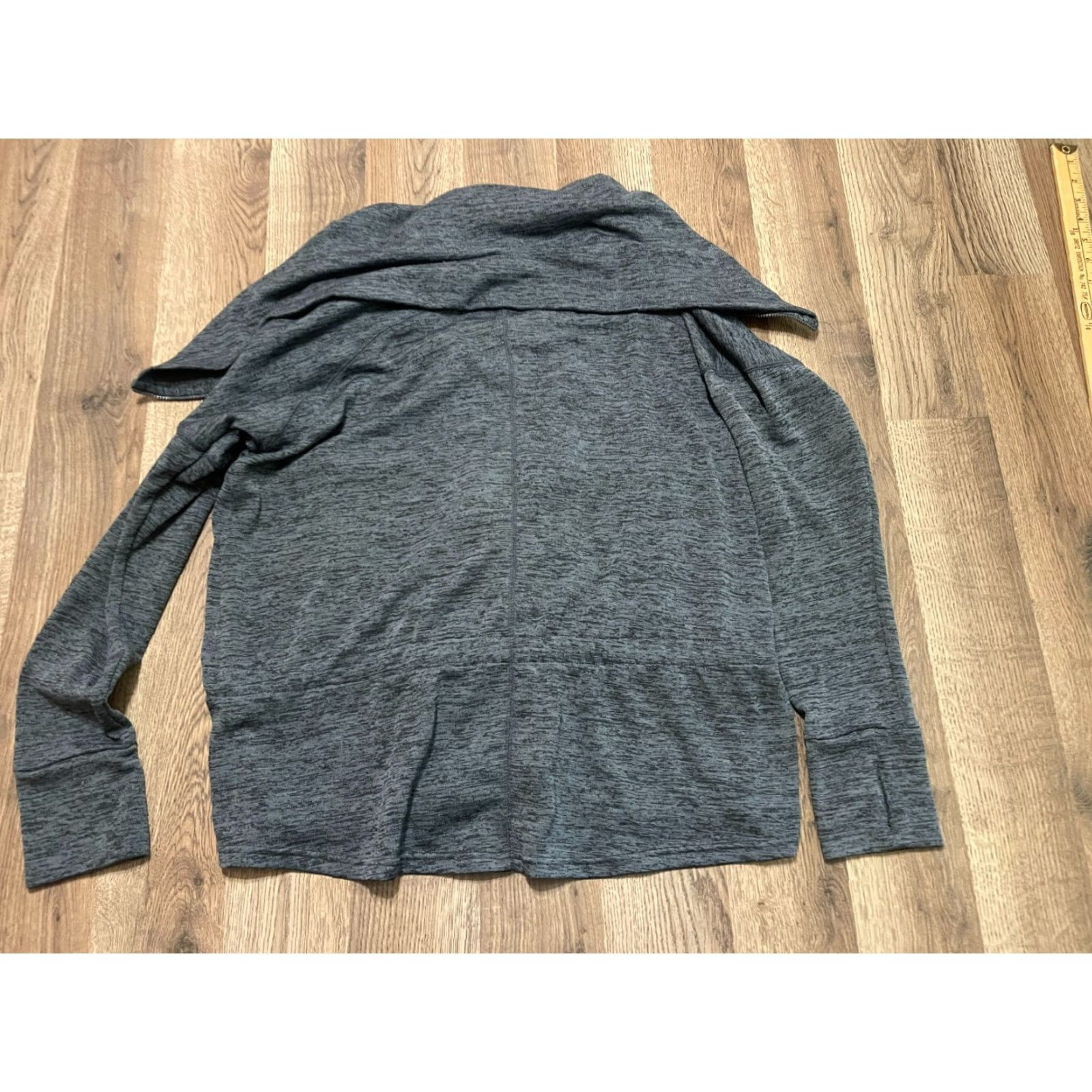 Vintage Energy Zone Sweatshirt Women's Large Green Black Full Zip Size L / US 10 / IT 46 - 2 Thumbnail