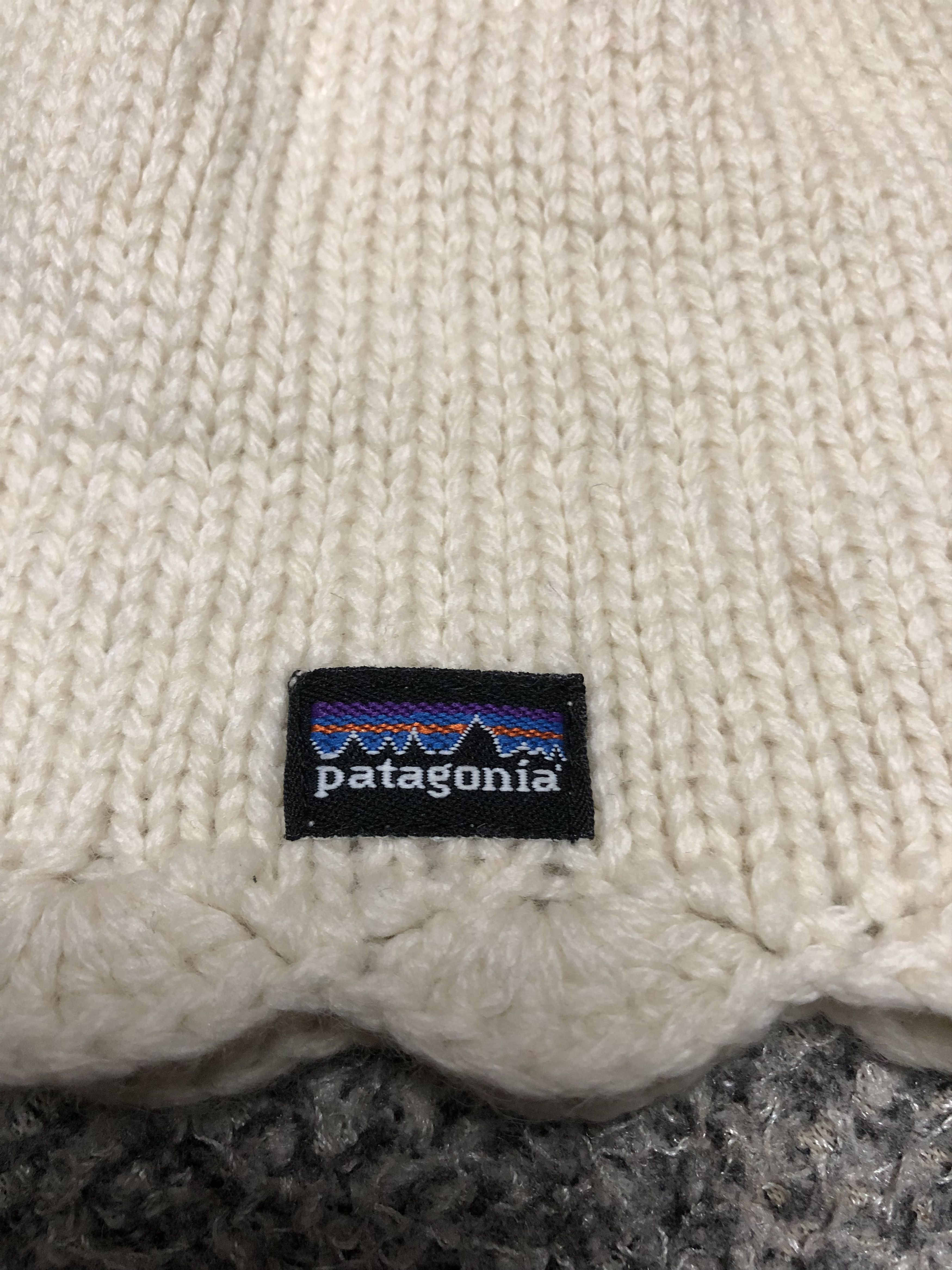 Patagonia Vintage Patagonia Womens Cream Beanie Hat Size ONE SIZE - 2 Thumbnail