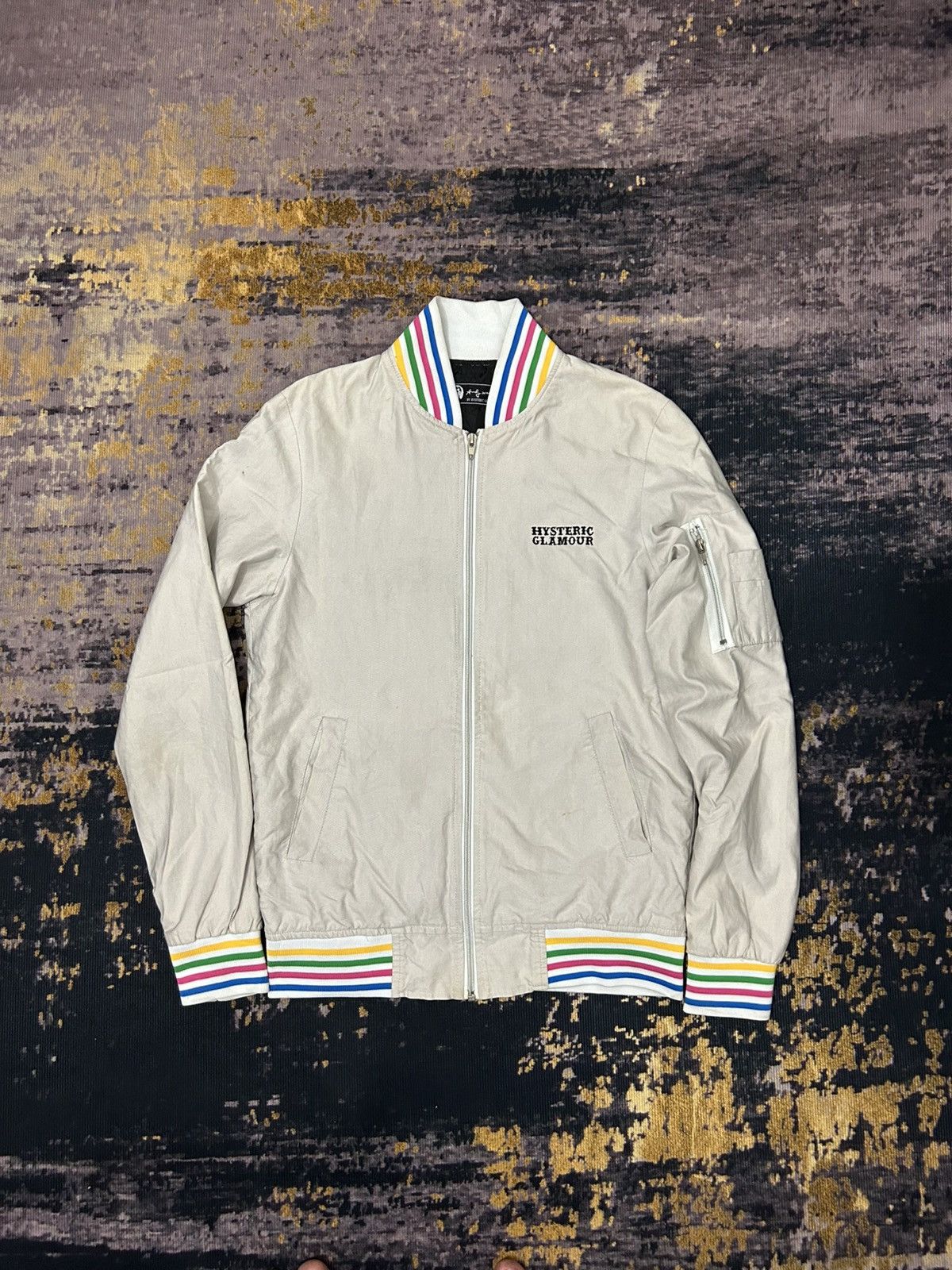 Andy Warhol × Hysteric Glamour Hysteric Glamour Andy Warhol Bomber Jacket Size US S / EU 44-46 / 1 - 2 Thumbnail