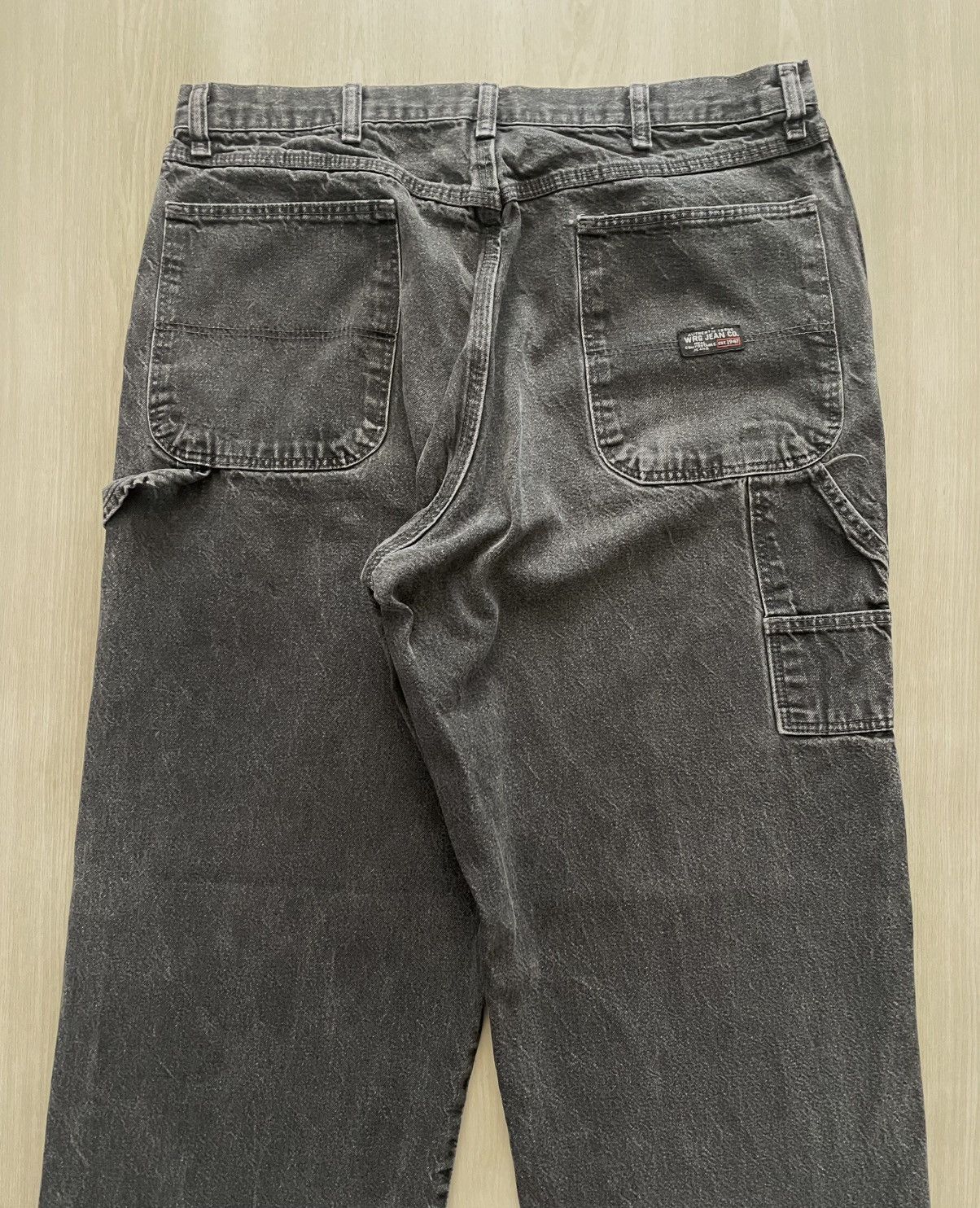 Wrangler Vintage Wrangler Carpenter Workwear Baggy Sz 36x32 *35x31 Size US 35 - 2 Thumbnail