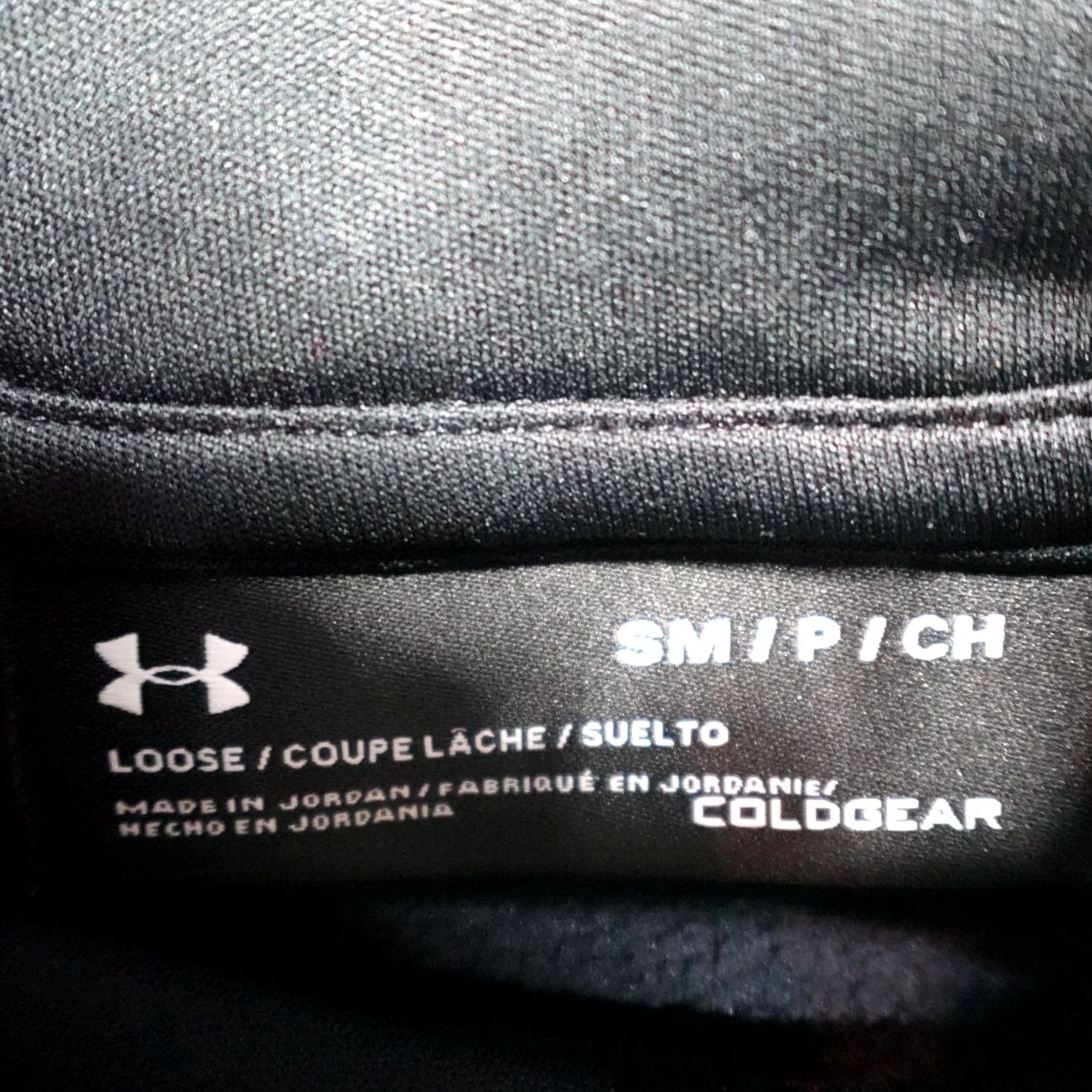 Under Armour Under Armour SweatEr Small Black Hoodie Pullover ColdGear Logo Mens S Size US S / EU 44-46 / 1 - 2 Thumbnail