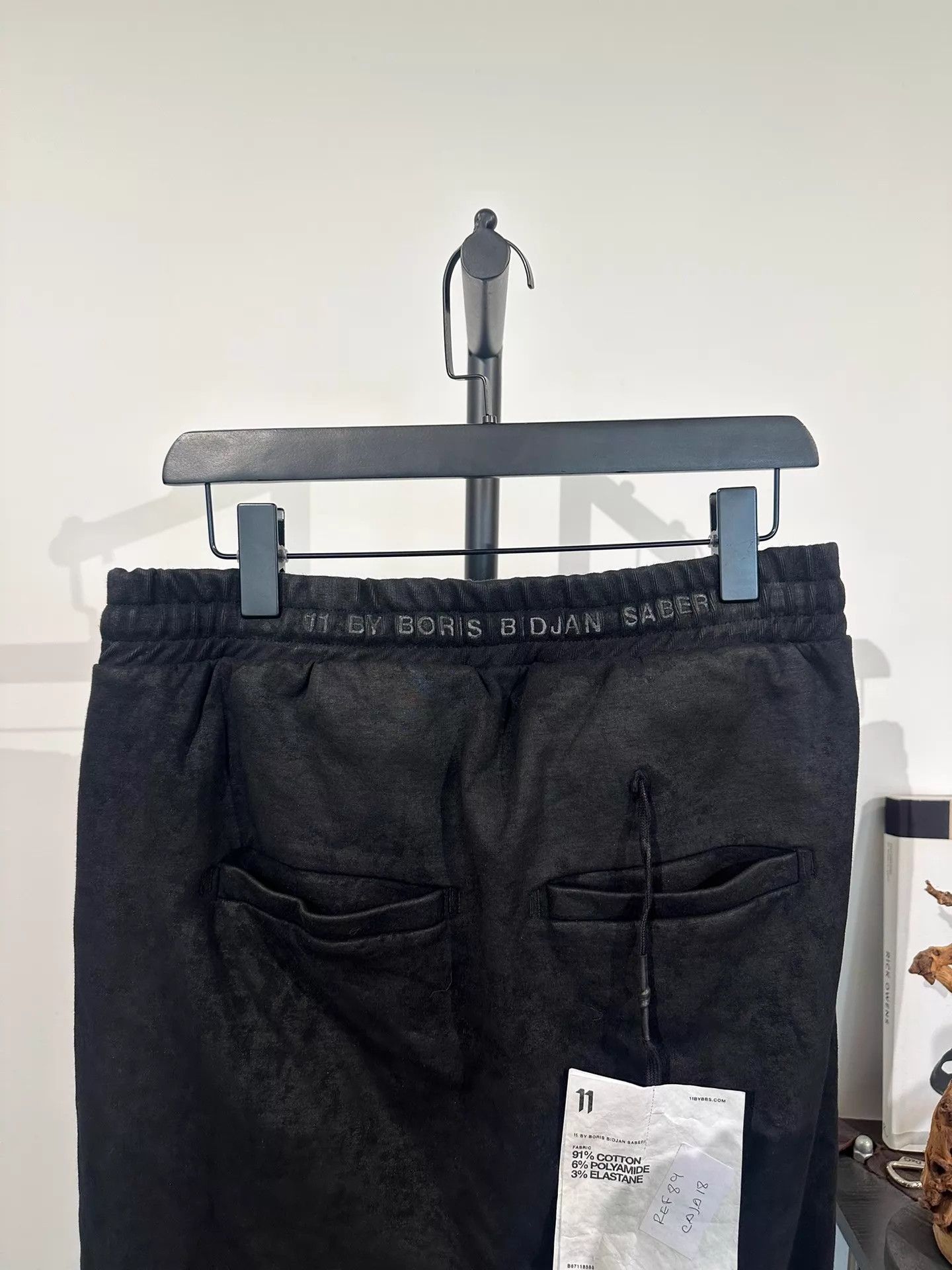 Boris Bidjan Saberi BBS 11by bbs waxed track pants L Size US 34 / EU 50 - 5 Thumbnail
