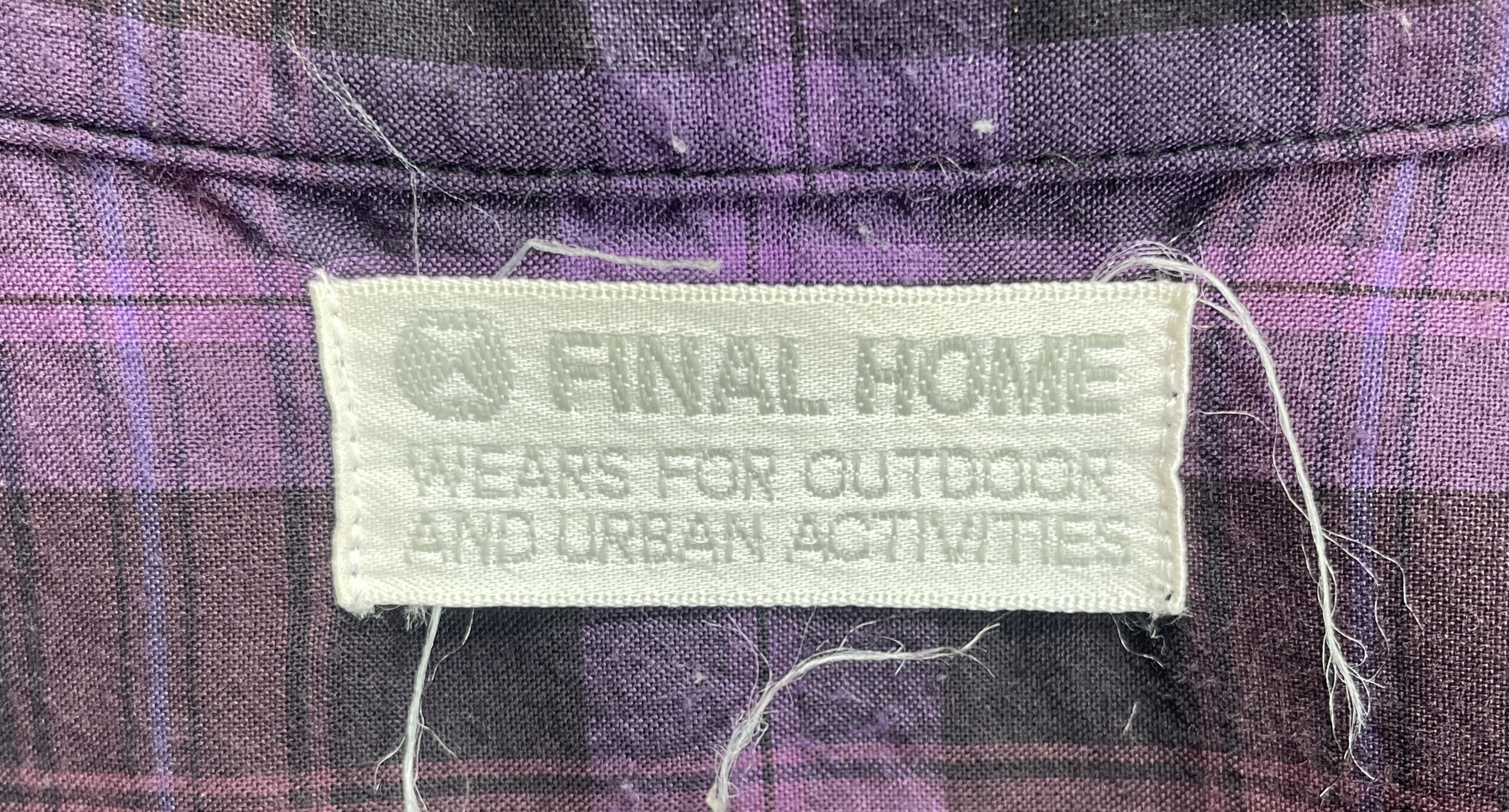 Final Home FINAL HOME Flannel Shirt Size US M / EU 48-50 / 2 - 6 Thumbnail