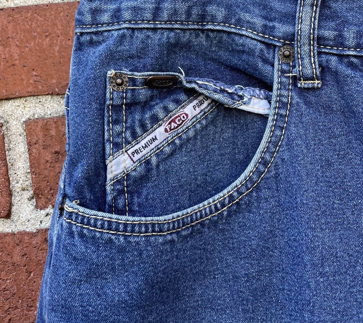 Vintage Vintage Paco Sport Jeans Blue Denim Streetwear Skate Size US 36 / EU 52 - 5 Thumbnail