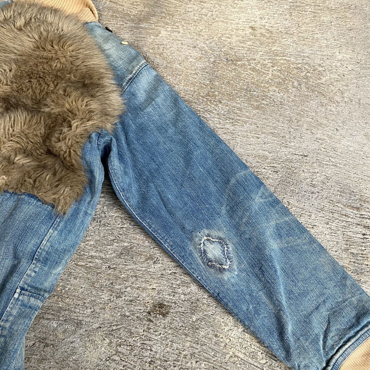Kapital RARE Kapital Boro Fur Denim Jacket Size US M / EU 48-50 / 2 - 10 Thumbnail