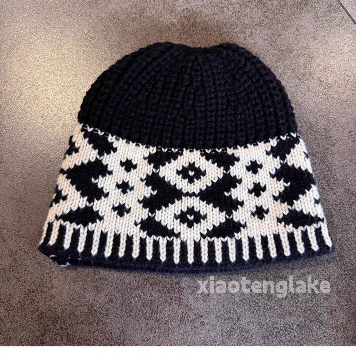 Vintage Unisex outdoor utility workwear sports skate beanie cap Size ONE SIZE - 1 Preview