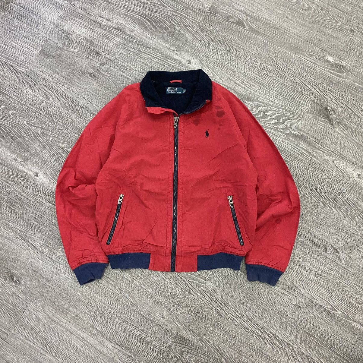 Polo Ralph Lauren × Vintage Polo Ralph Lauren Fleece Lined Jacket Size US M / EU 48-50 / 2 - 1 Thumbnail