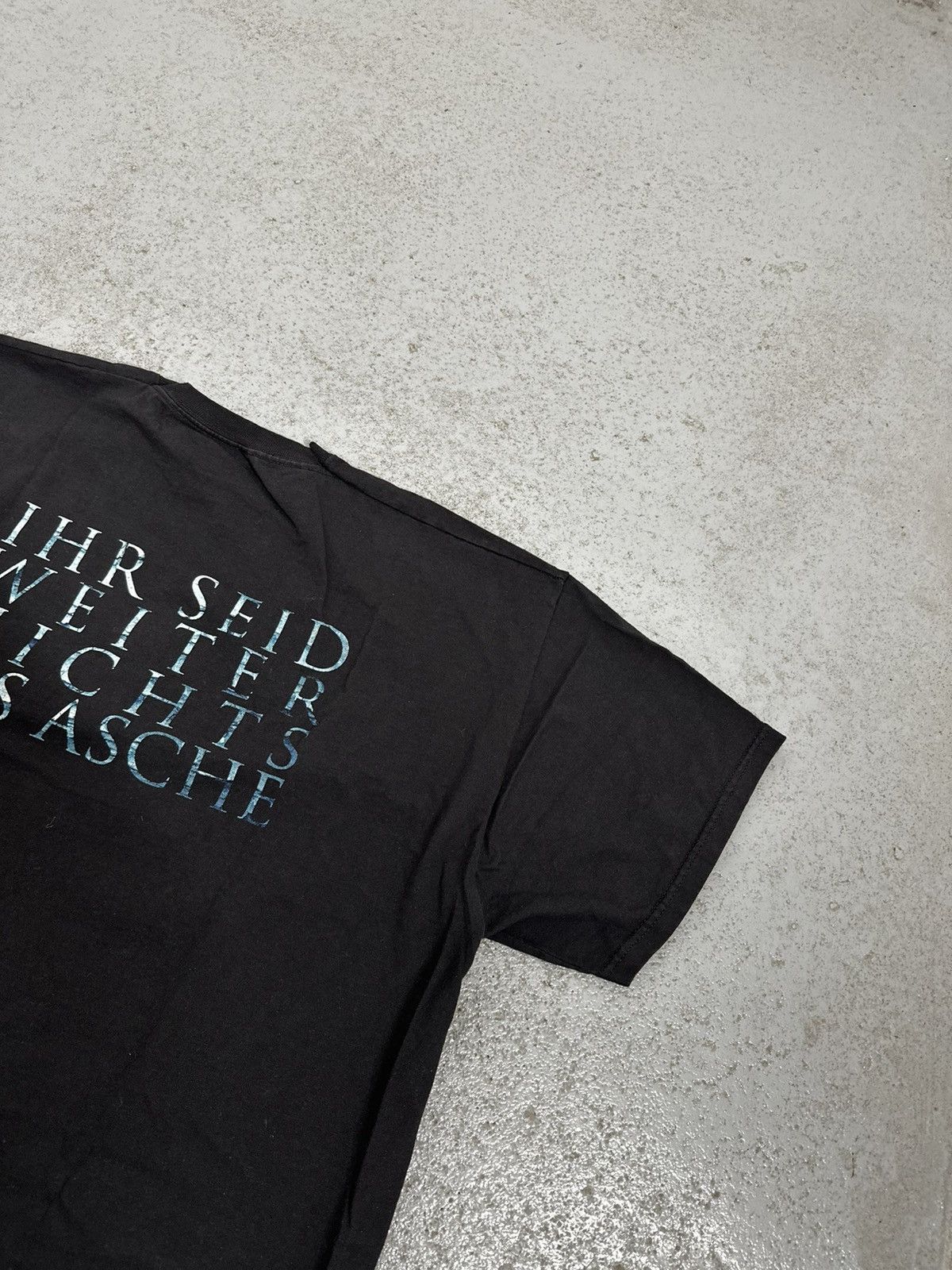 Band Tees Agrypnie Dark Death Metal Ihr Seid Weiter Nichts Als Asche Size US XXL / EU 58 / 5 - 11 Thumbnail