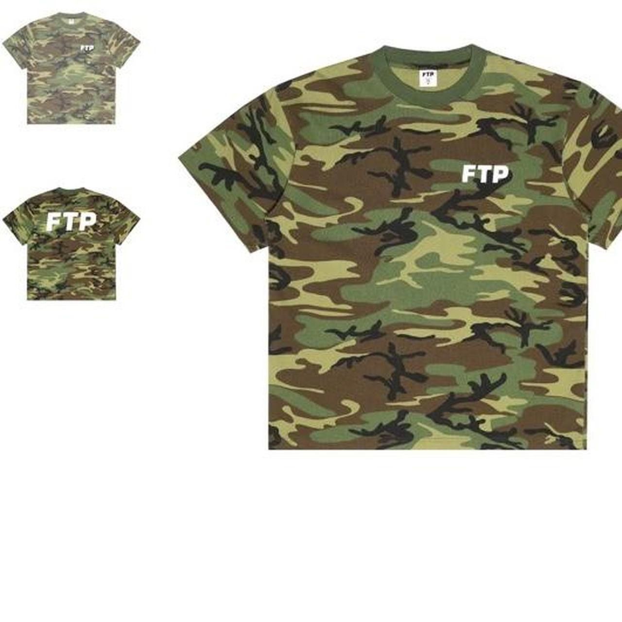 Fuck The Population FTP “WOODLAND CAMO” LOGO TEE (NEWSLETTER DROP) Size US L / EU 52-54 / 3 - 2 Thumbnail