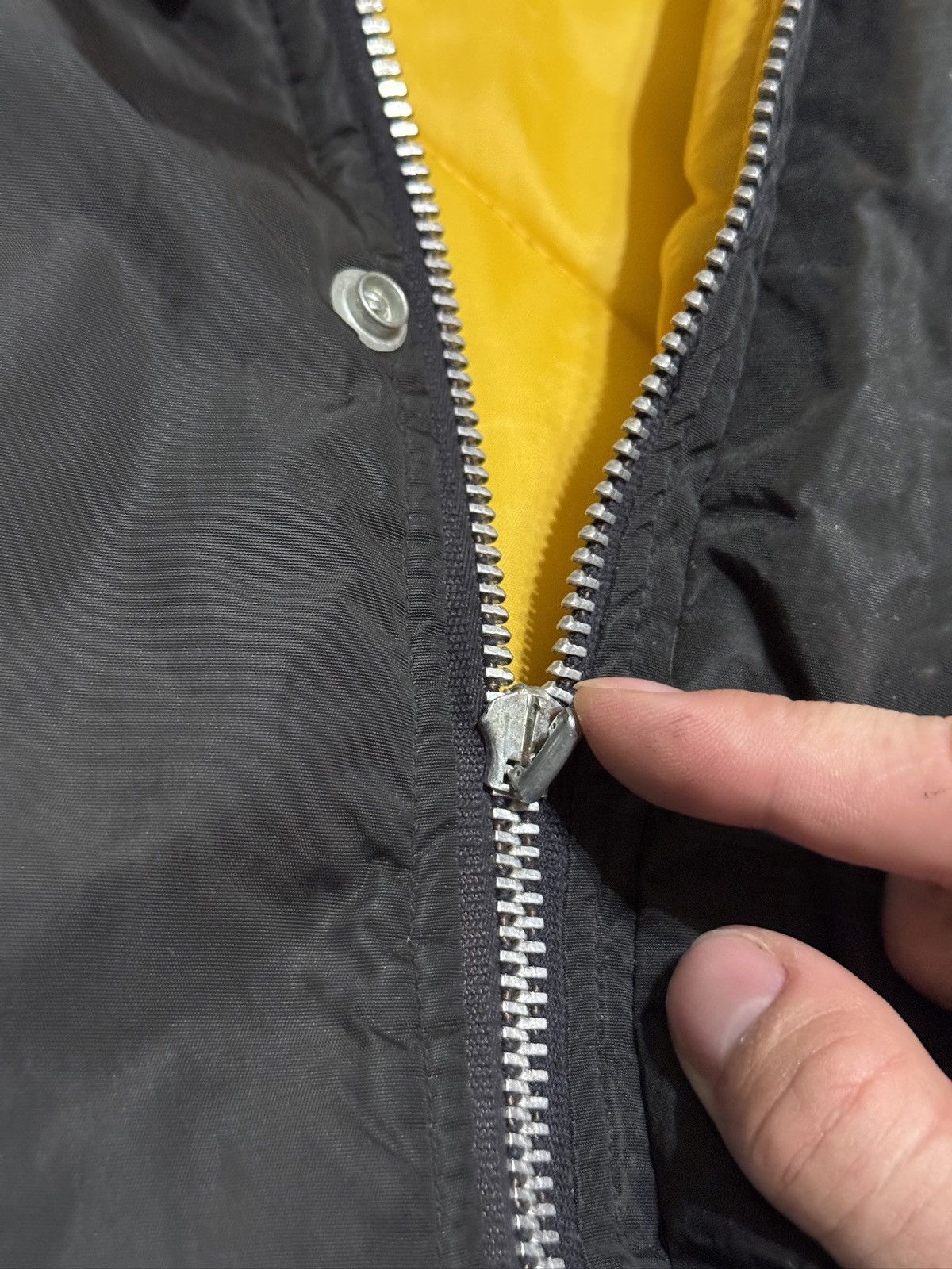Vintage Vintage 70s Pittsburgh Steelers Retro Talon Zip Jacket Size US M / EU 48-50 / 2 - 10 Thumbnail