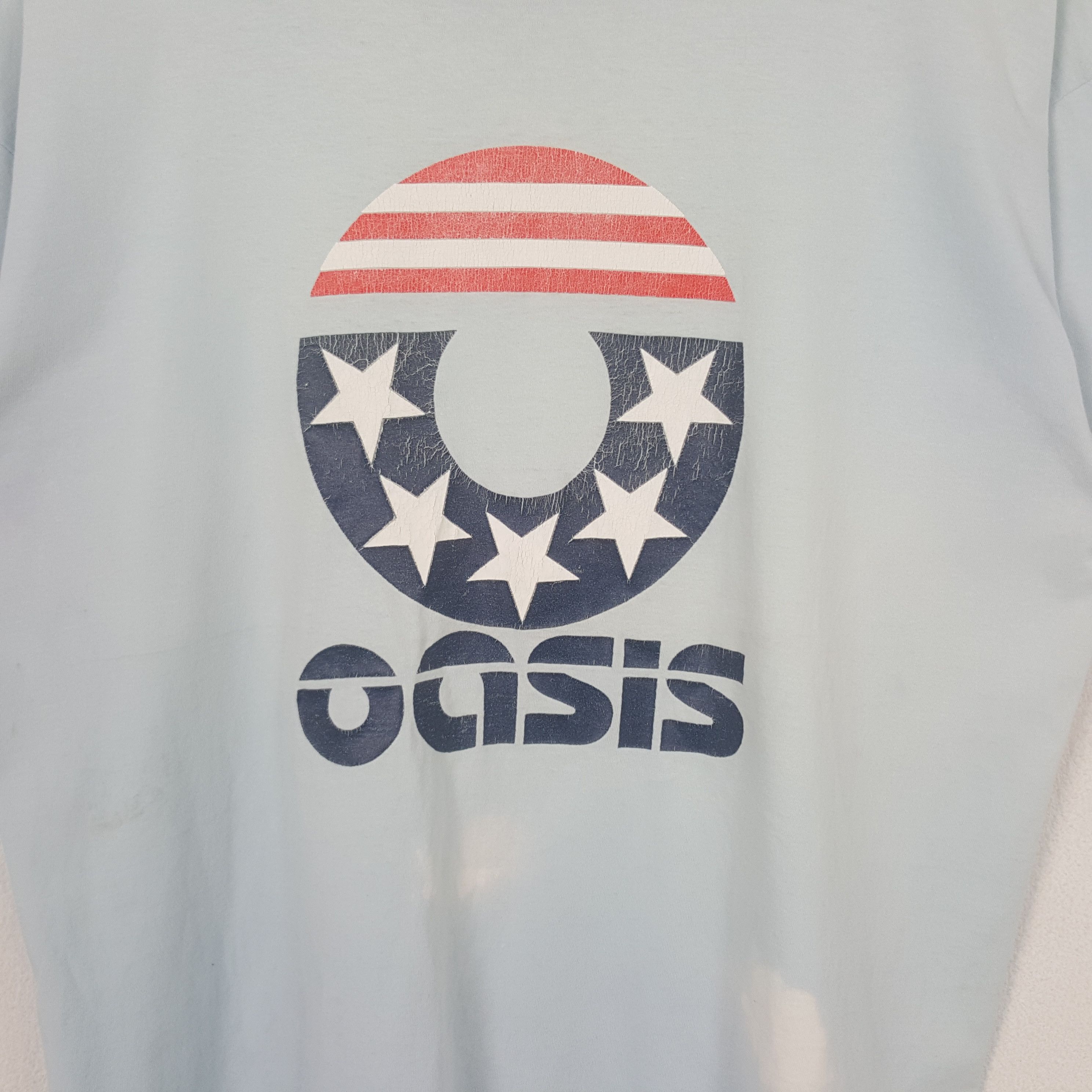 Band Tees Vintage Oasis British Rock Band Tshirt RR28 Size US M / EU 48-50 / 2 - 2 Thumbnail