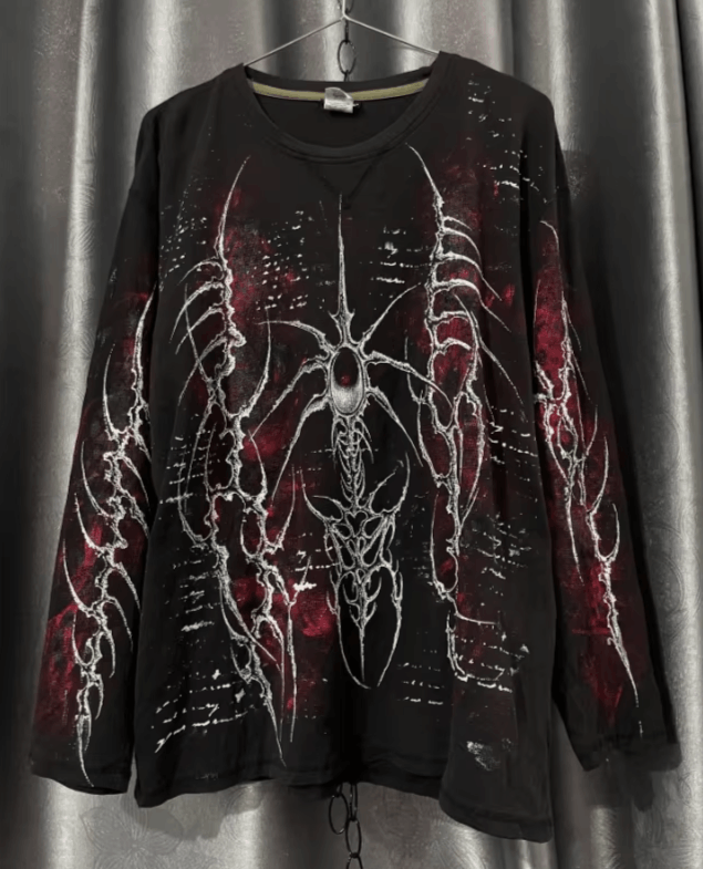 Japanese Brand Street hip-hop geometric gothic pattern printed Size US M / EU 48-50 / 2 - 1 Thumbnail