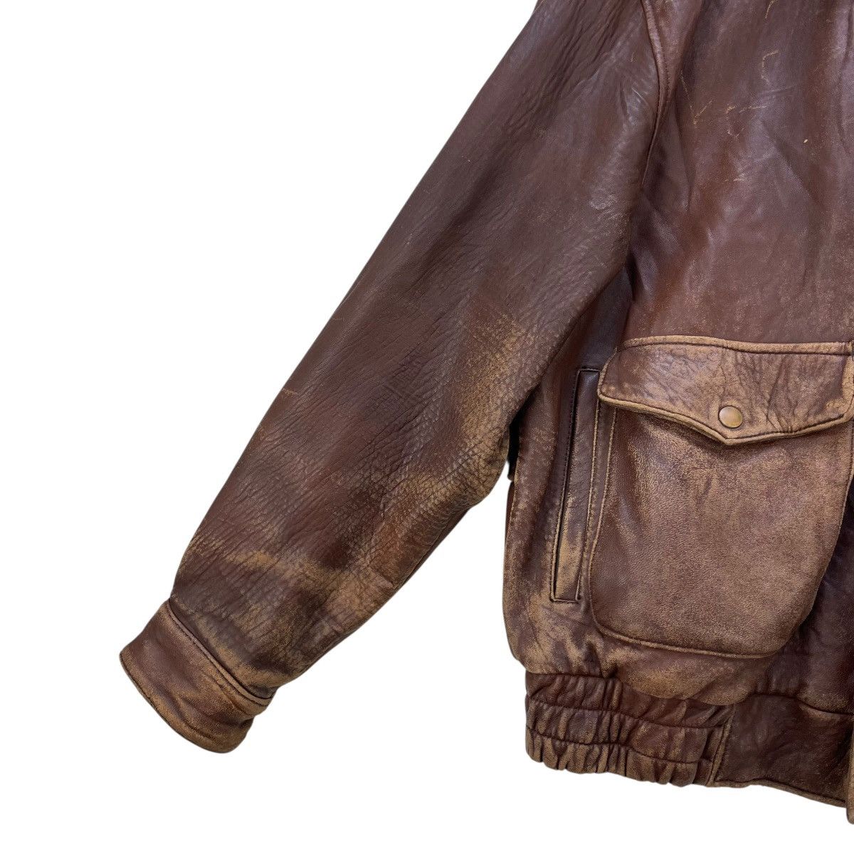 Vintage 💥Vintage Fanstastic Leather Aviator Size US M / EU 48-50 / 2 - 7 Thumbnail