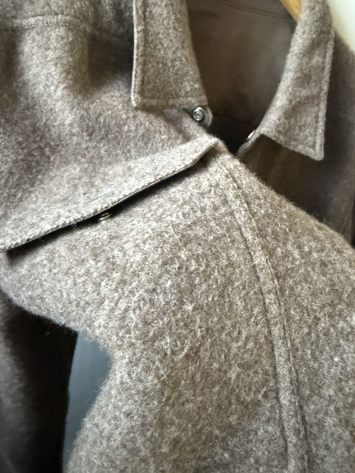 Rick Owens Overshirt/Jacket in “Fawn” Size US L / EU 52-54 / 3 - 4 Thumbnail
