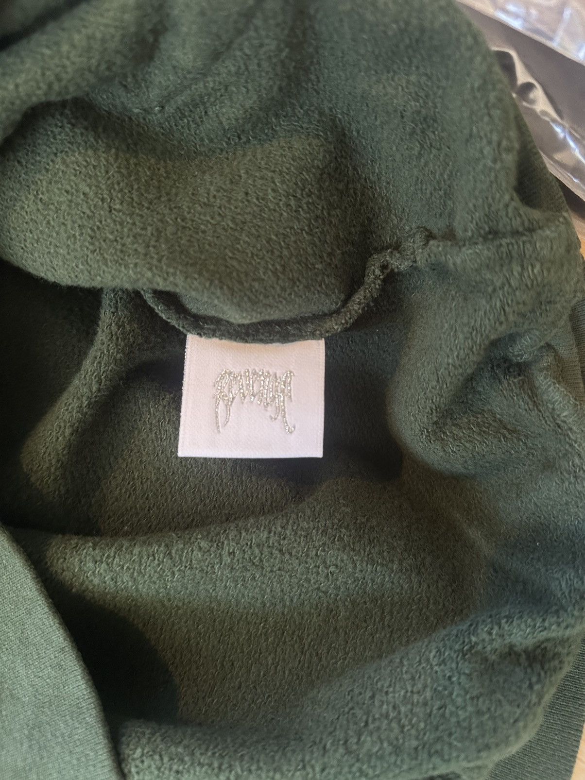 Revenge Basic embroidery Heavy weight Green Size US M / EU 48-50 / 2 - 4 Thumbnail