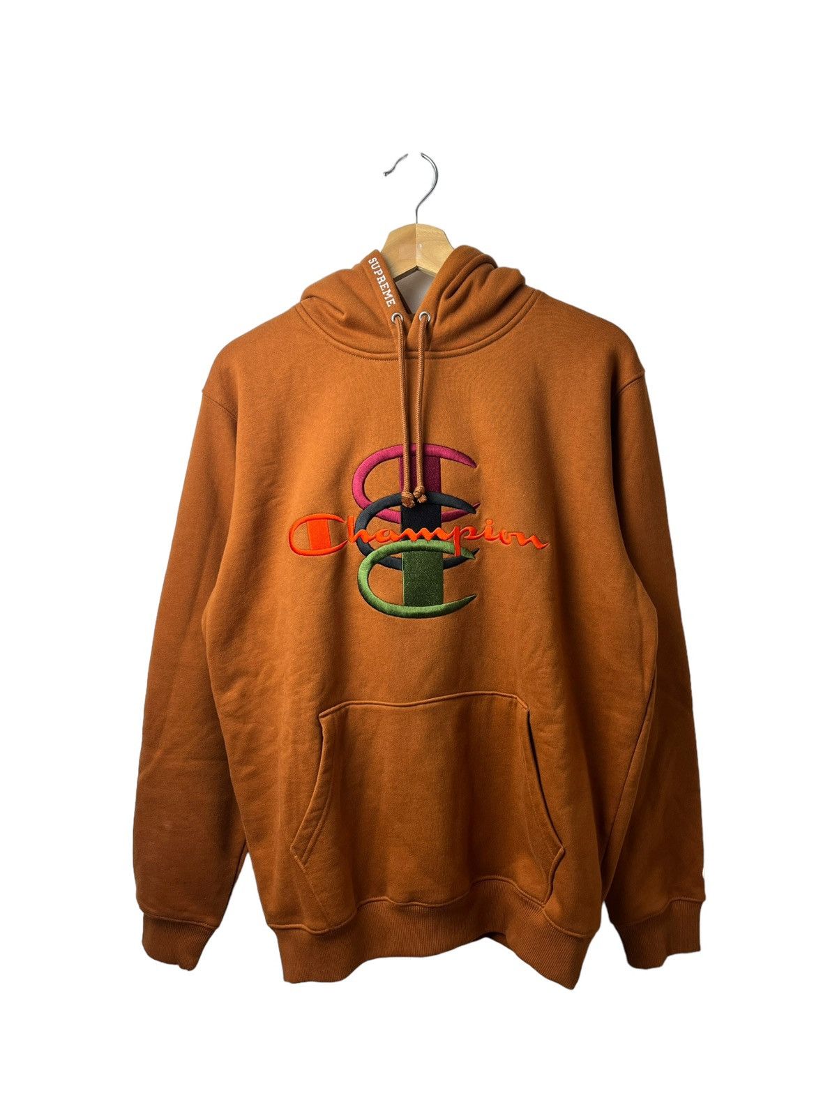 image of Champion Stacked C in Brown, Men's (Size Medium)