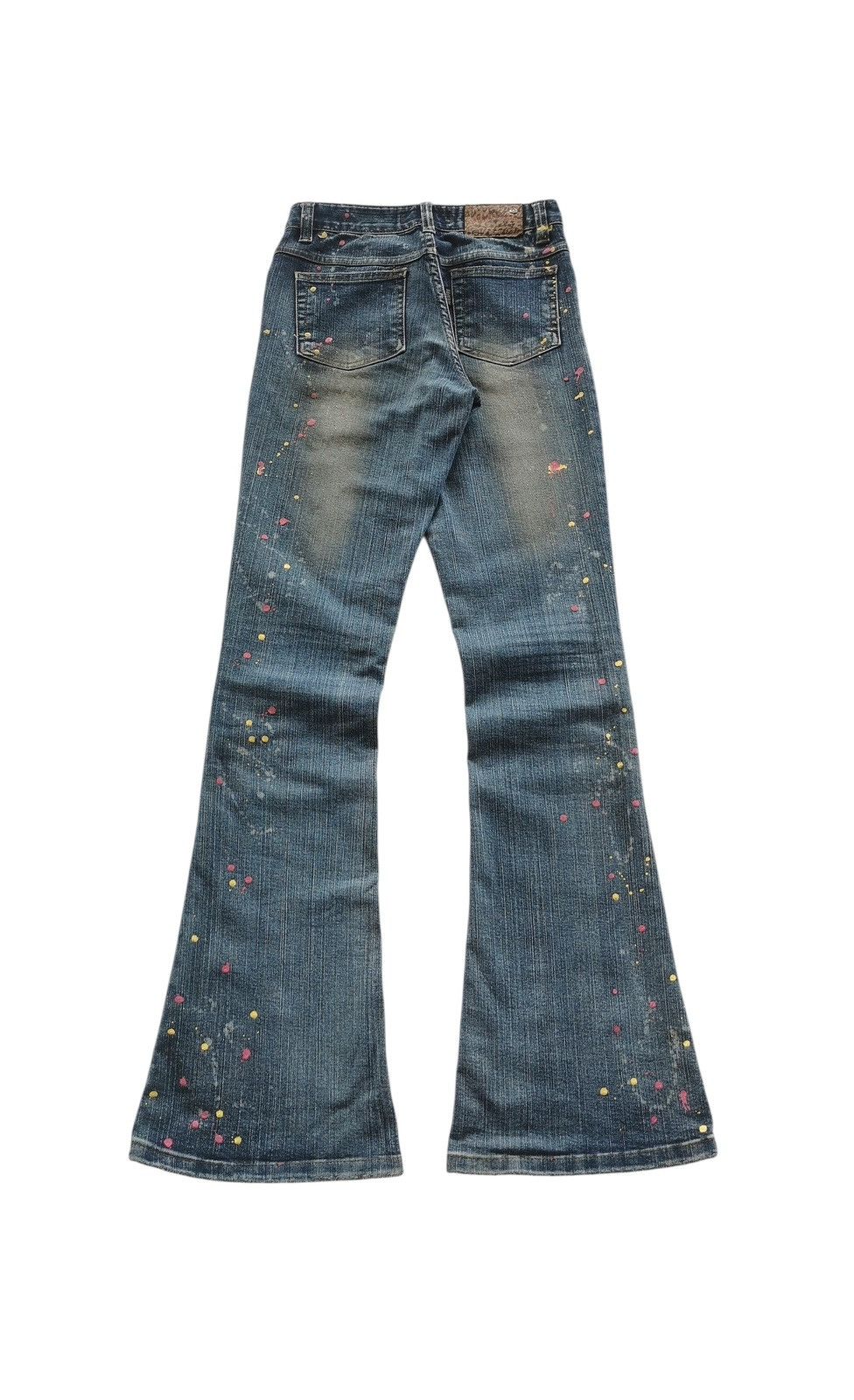 5351 POUR LES FEMMES Avirapink Flare, Bootcut Painter Jeans Size 25" / US 0 / IT 36 - 7 Thumbnail