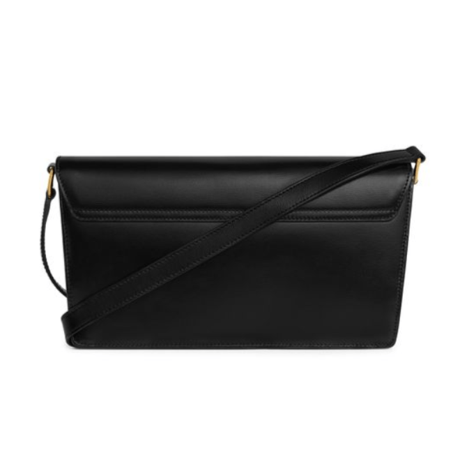 Celine o1bcso1str0824 Size:OS/ Shoulder Bag Shiny Calfskin in Black Size ONE SIZE - 3 Thumbnail