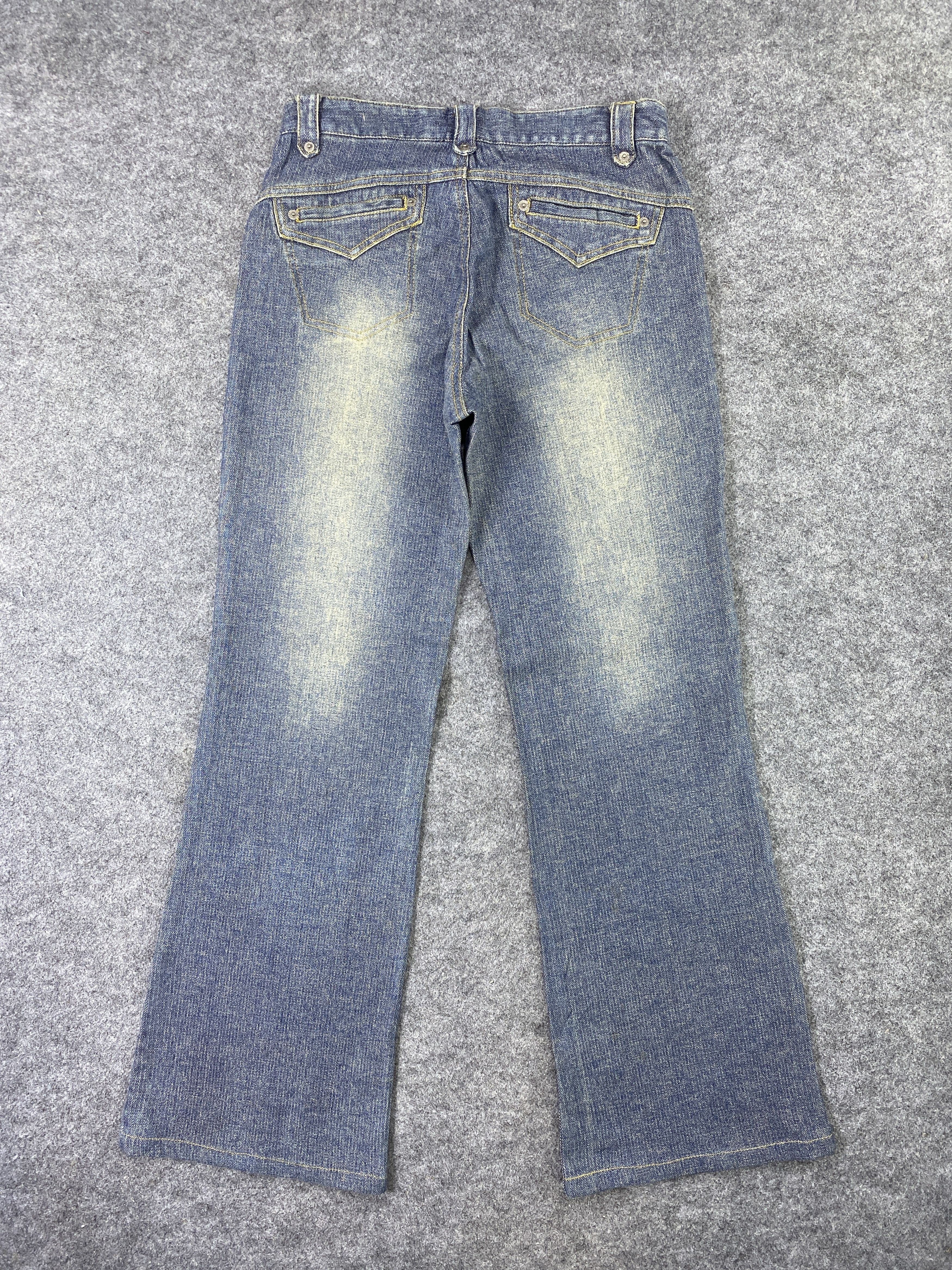 Japanese Brand Japanese Brand Third Gear bootcut Wash Jeans - J1036 Size US 28 / EU 44 - 3 Thumbnail