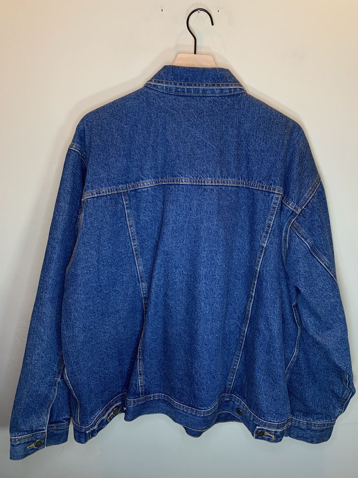 Wrangler *RARE* Wrangler Rugged Plaid Flannel Lined Denim Jacket Size US XXL / EU 58 / 5 - 3 Thumbnail