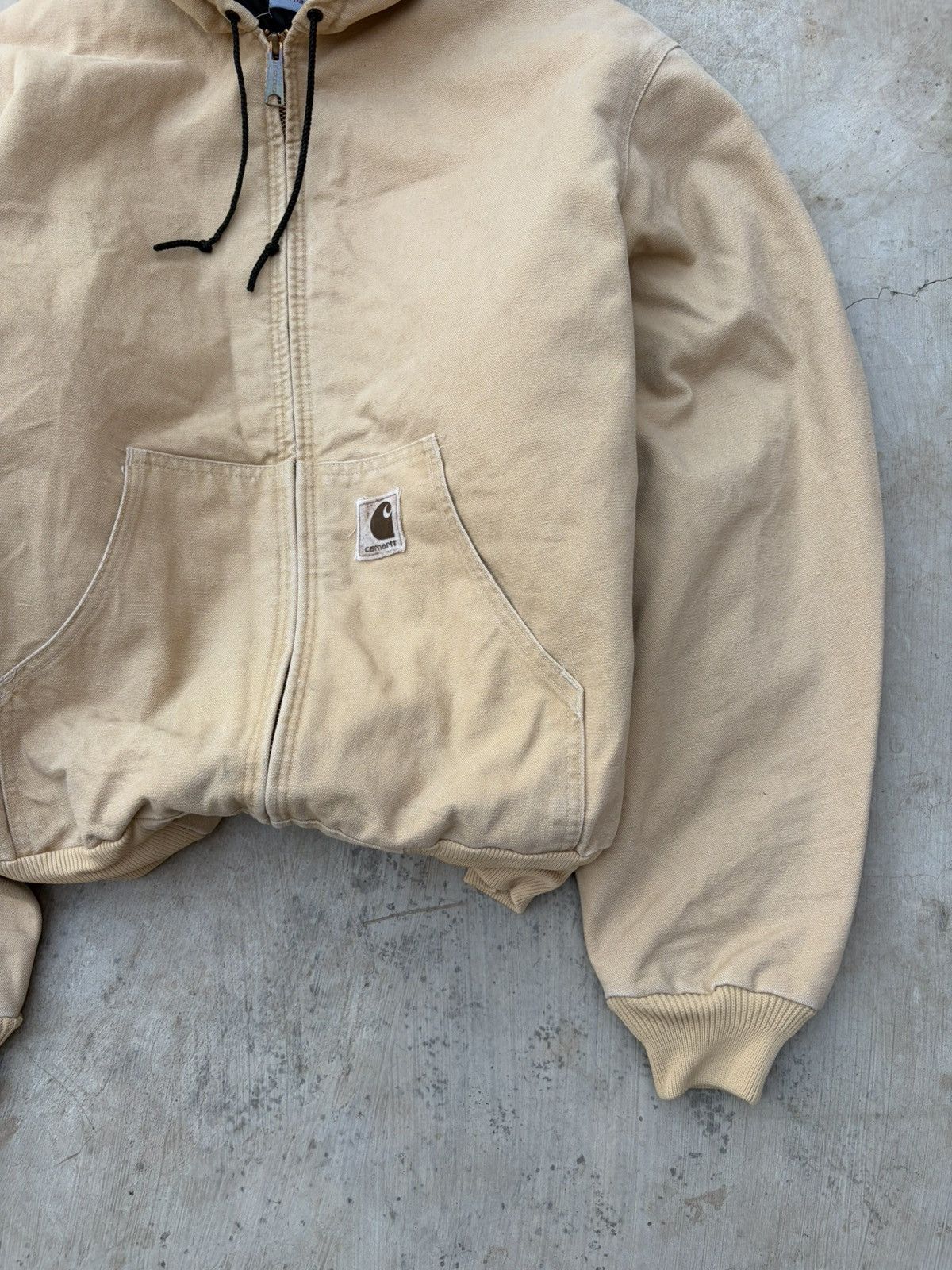 Carhartt Vintage 1998 Sunfaded Carhartt Active Jacket J06 WET Size US XL / EU 56 / 4 - 5 Thumbnail