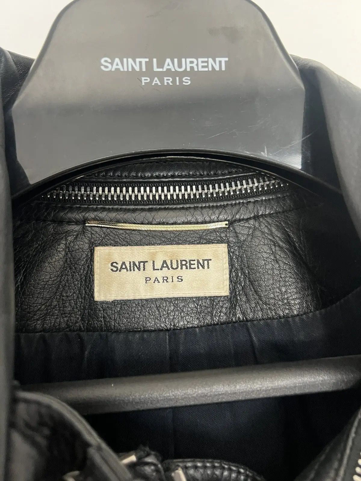 Saint Laurent Paris Leather Utility jacket Size US M / EU 48-50 / 2 - 4 Thumbnail