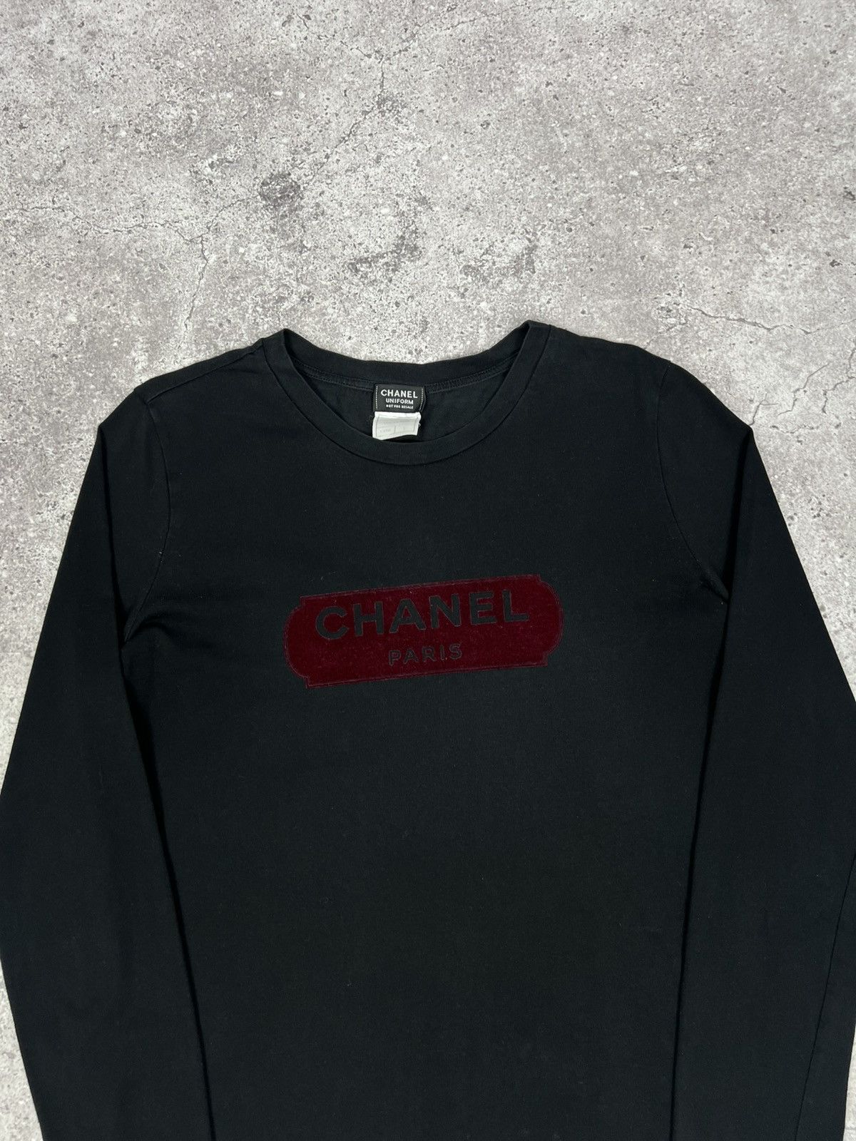 Other Chanel Long Sleeve Shirt Black Women’s Size L / US 10 / IT 46 - 4 Thumbnail