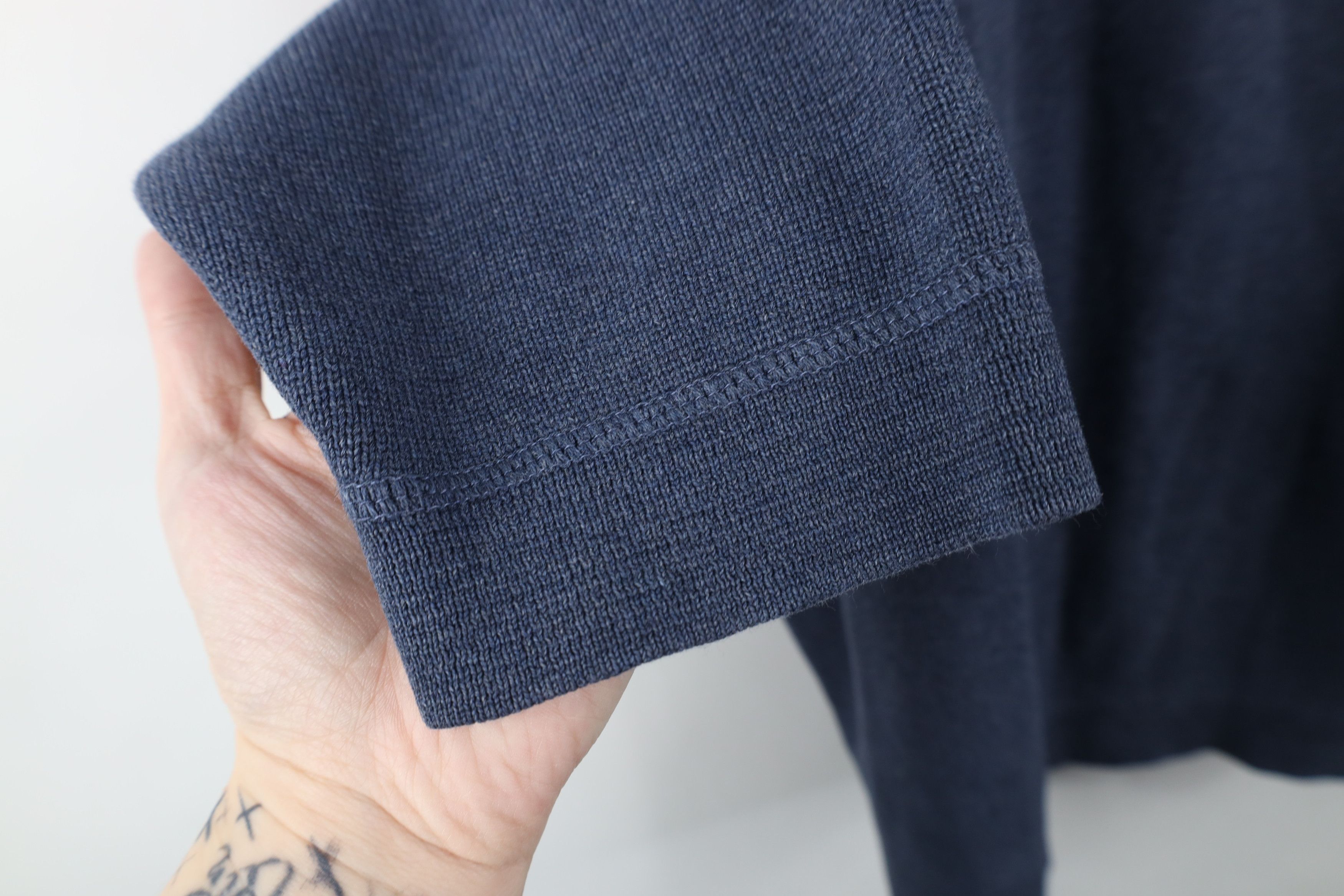 Eddie Bauer × Vintage Vintage 90s Eddie Bauer Heavyweight Thermal Collared Polo Size US XL / EU 56 / 4 - 9 Thumbnail