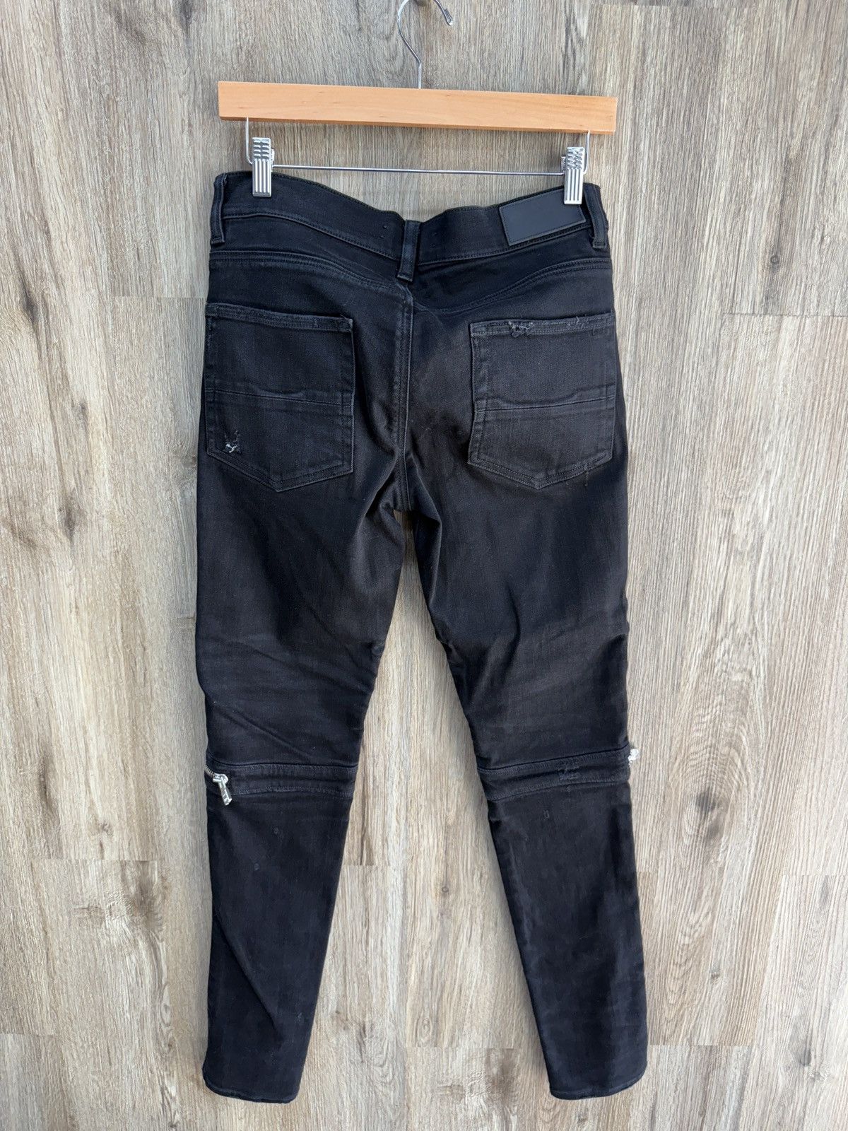Amiri Amiri Black MX2 Denim Jeans Size US 31 - 7 Thumbnail