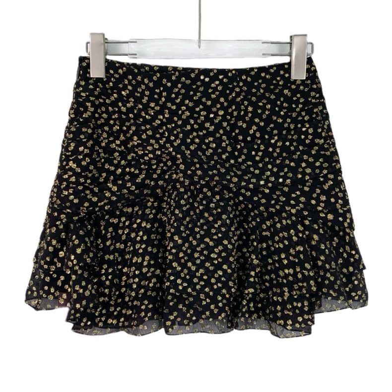 Saint Laurent Paris Saint Laurent Paris size XXS Black broken gold embroidered Size 23" - 1 Thumbnail