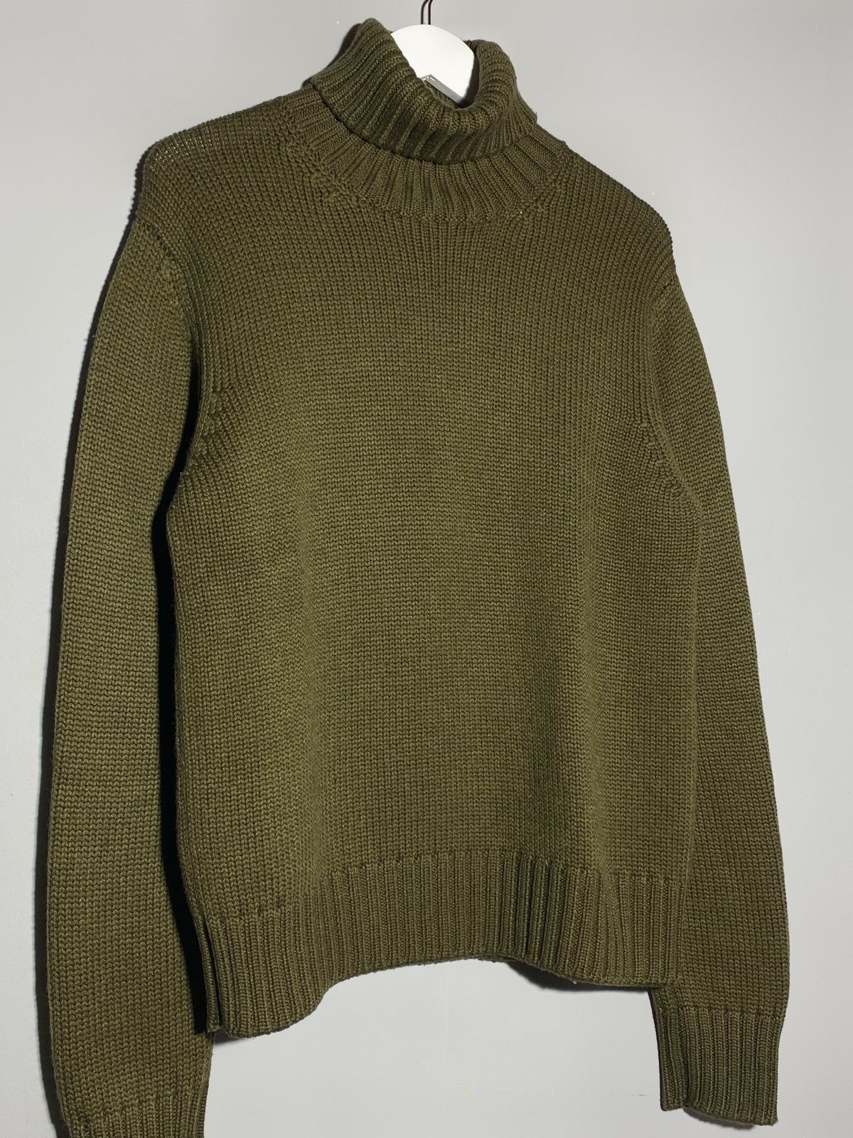 Gucci Gucci Knit Turtleneck Sweater Khaki Green Men’s Size S Size US S / EU 44-46 / 1 - 3 Thumbnail