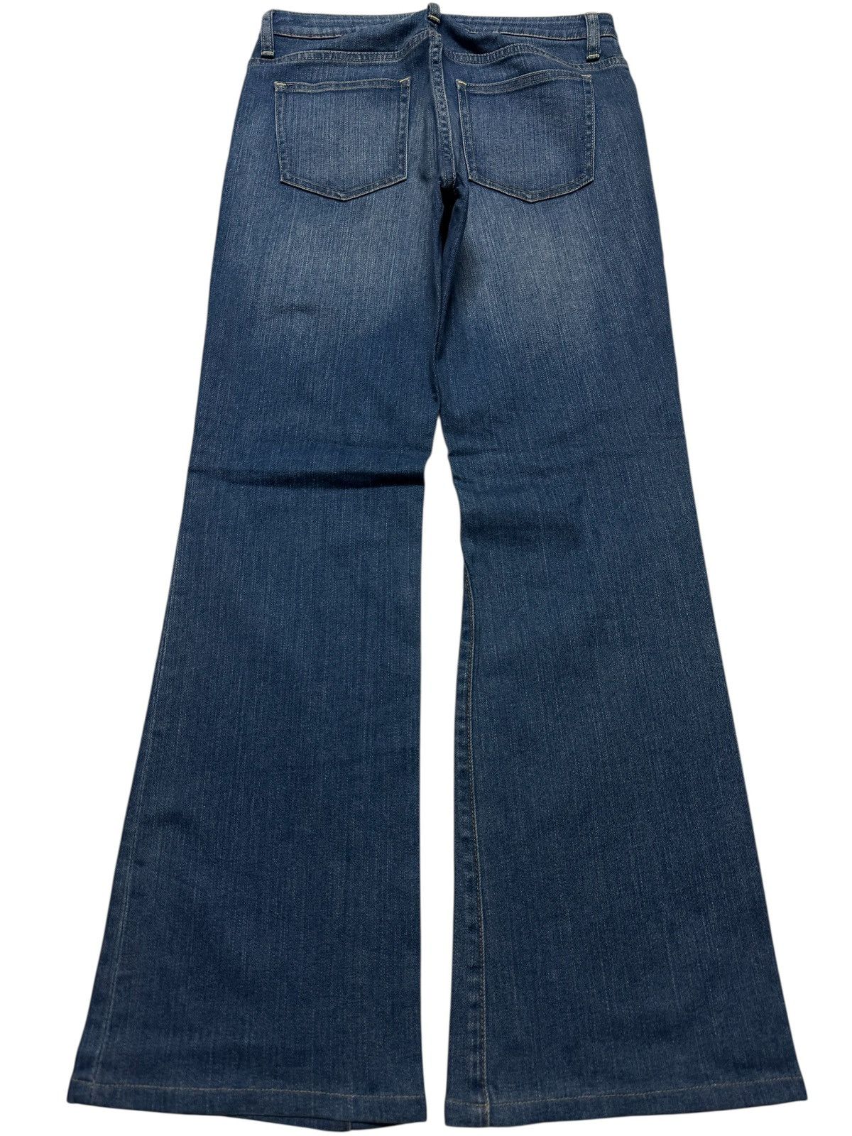 Uniqlo 💥FLARE💥90s STYLE UNIQLO UJ MUDWASH BOOTCUT BLUE JEANS Size US 27 - 1 Thumbnail