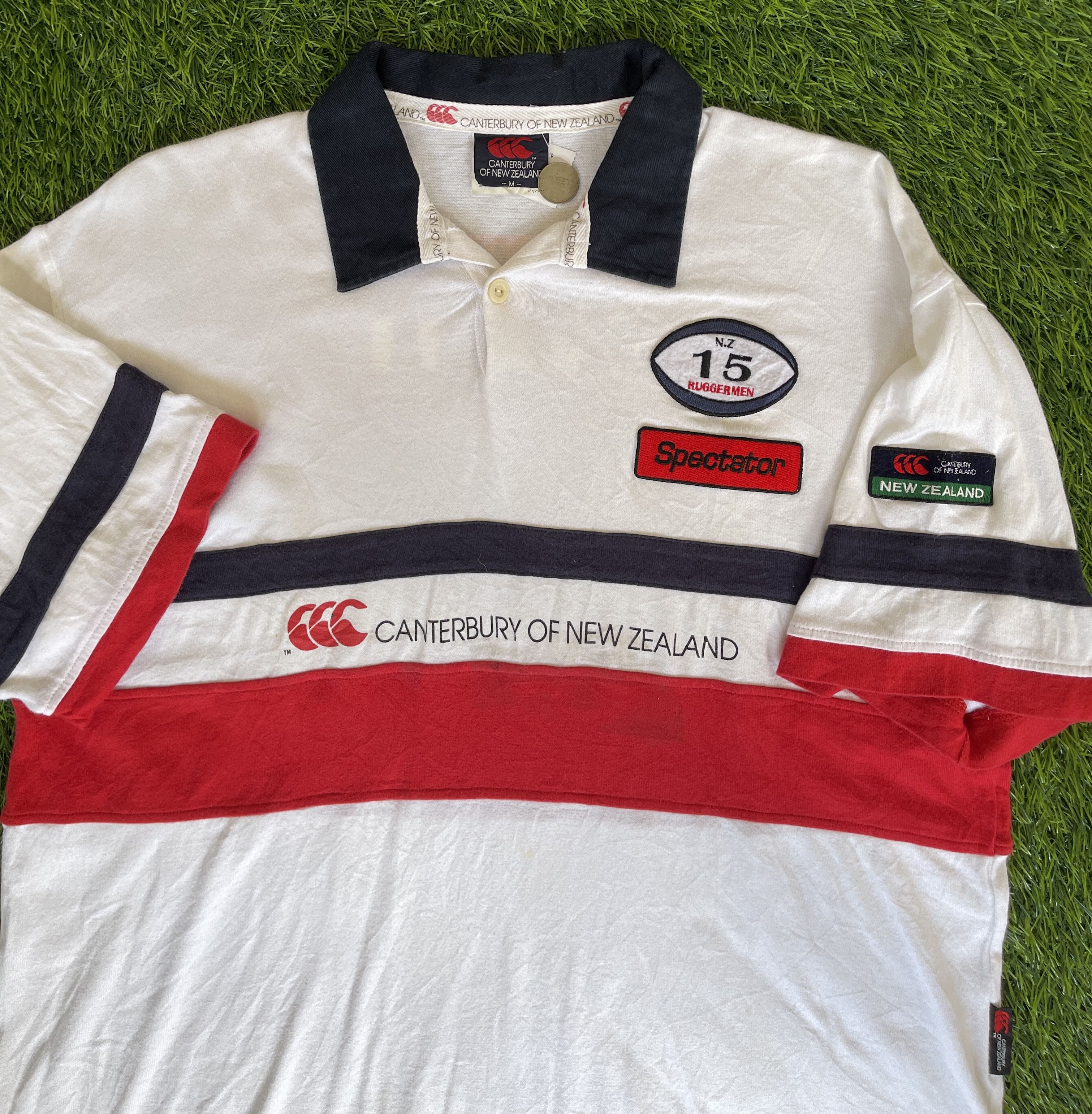 The Australian Outback Collection Vintage Canterbury Of New Zealand Spectator Sport Polo Shirt Size US M / EU 48-50 / 2 - 9 Thumbnail