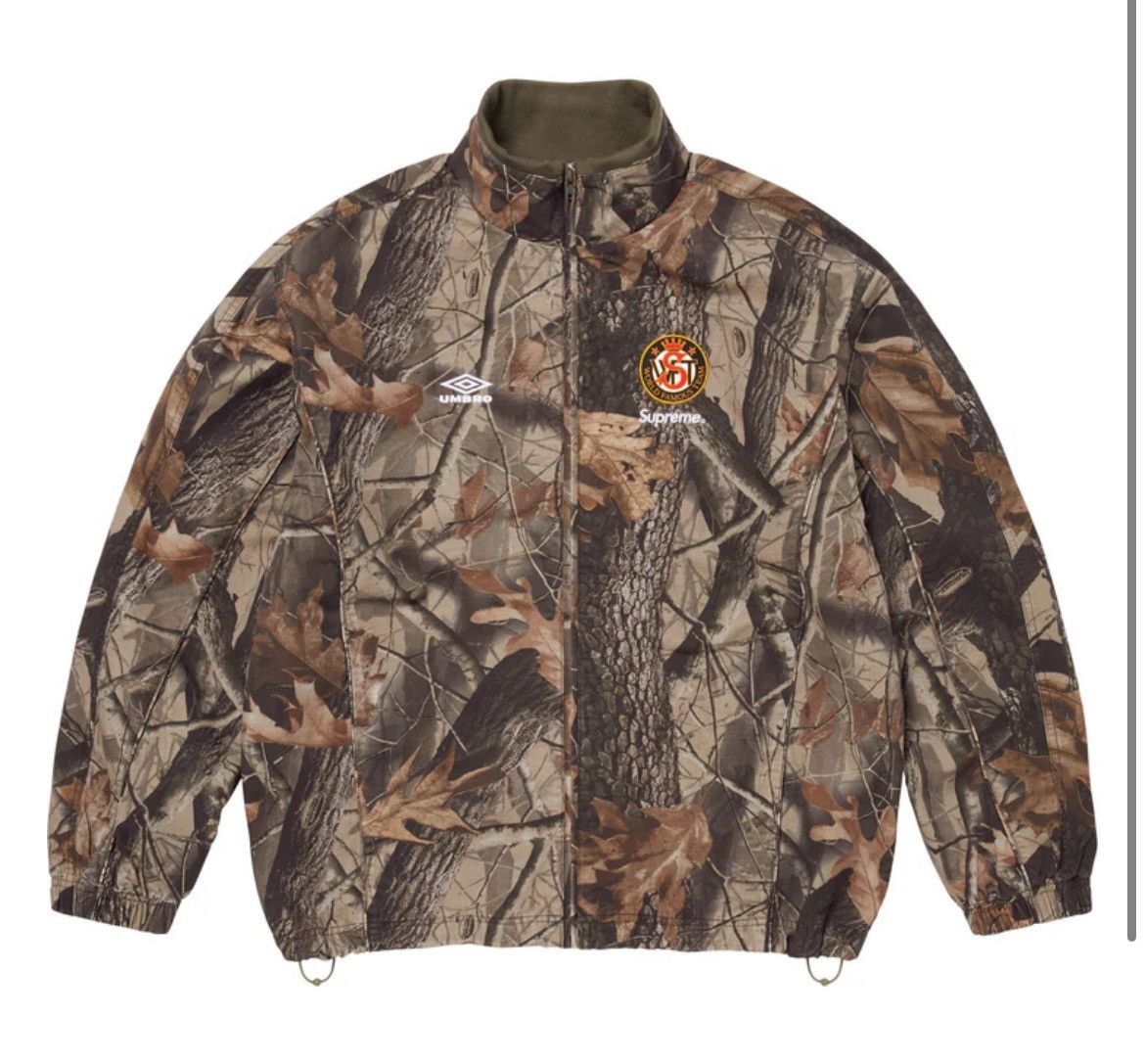 Supreme × Umbro Supreme Umbro Cotton Ripstop Track Jacket Camo Size Small Size US S / EU 44-46 / 1 - 4 Thumbnail