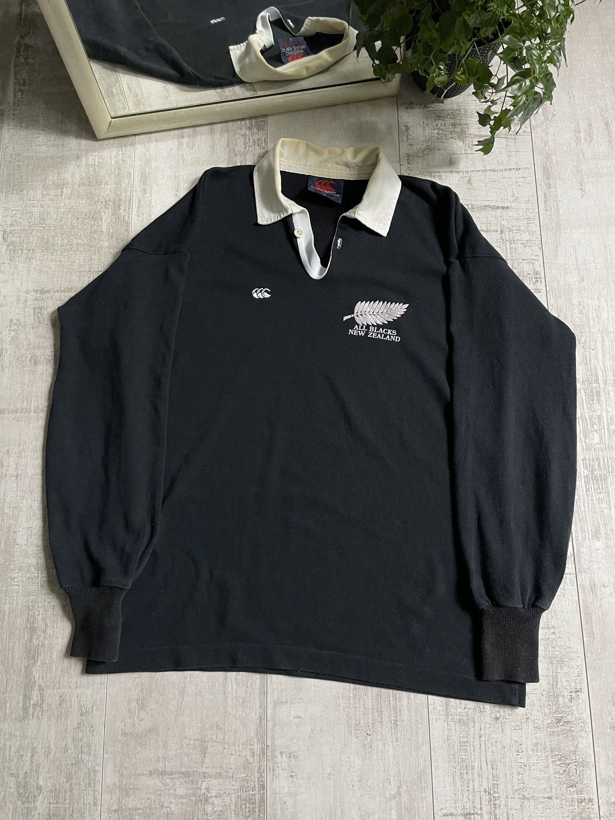 All Blacks Vintage All Blacks New Zealand 1990/1992 Rugby Canterbury Size US M / EU 48-50 / 2 - 1 Thumbnail