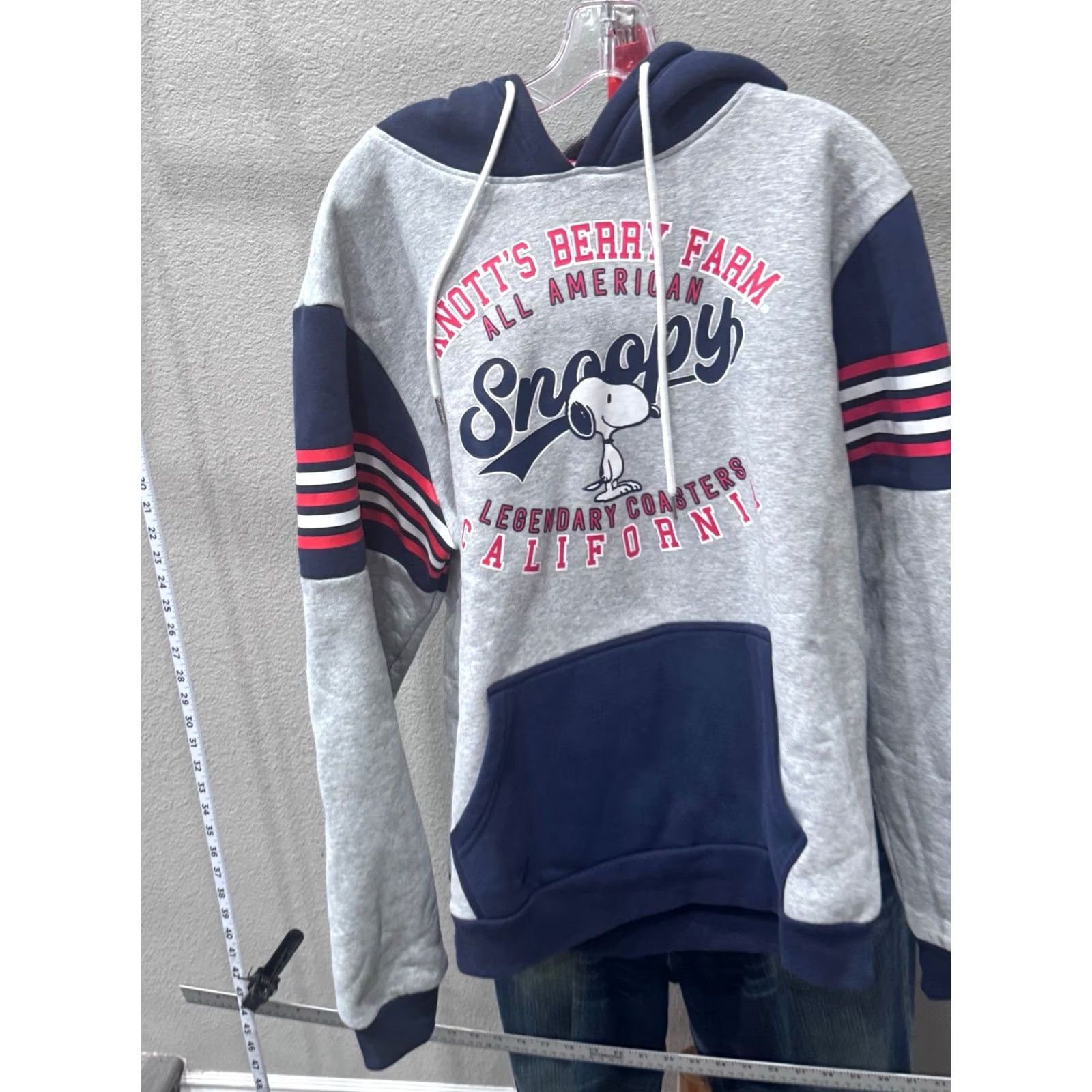 Vintage Knotts Berry Farm Snoopy Hoody SWEATER XL Extra Large Size US XL / EU 56 / 4 - 2 Thumbnail