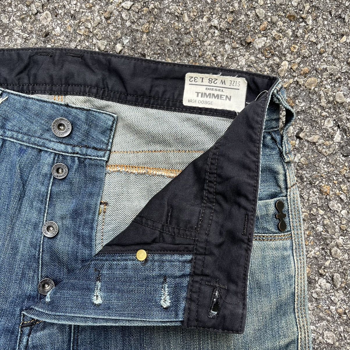 Diesel VINTAGE DIESEL JEANS TIMMEN DENIM TROUSERS PANTS Size US 28 / EU 44 - 7 Thumbnail