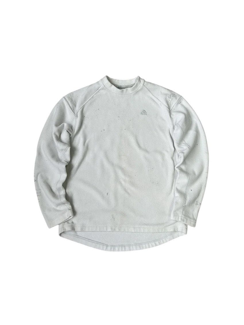 Nike × Nike ACG × Vintage Vintage Nike ACG Distressed Fleece Sweatshirt Size US M / EU 48-50 / 2 - 1 Thumbnail